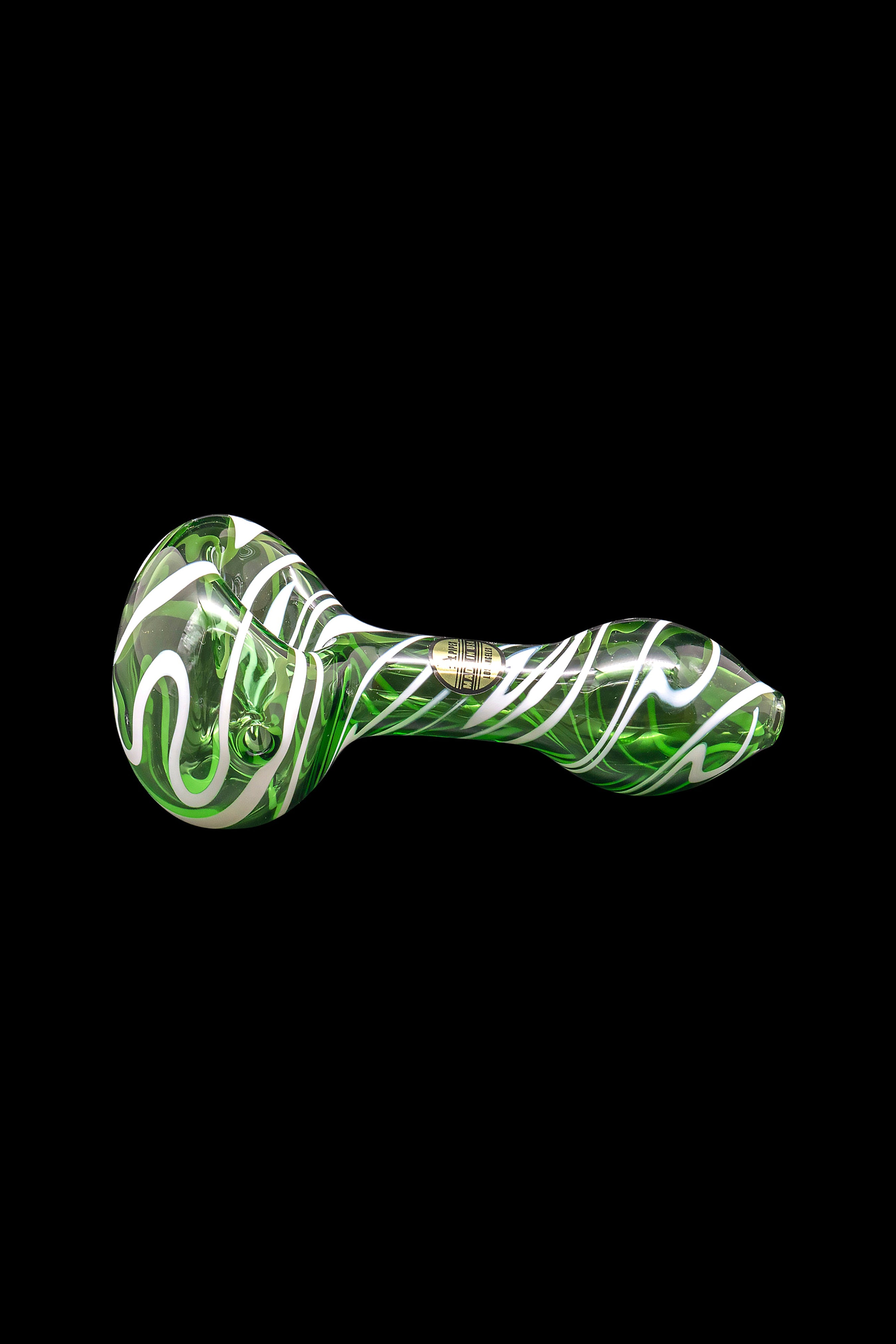LA Pipes Warped Space Color Glass Spoon - A Stunning Smoking Essential