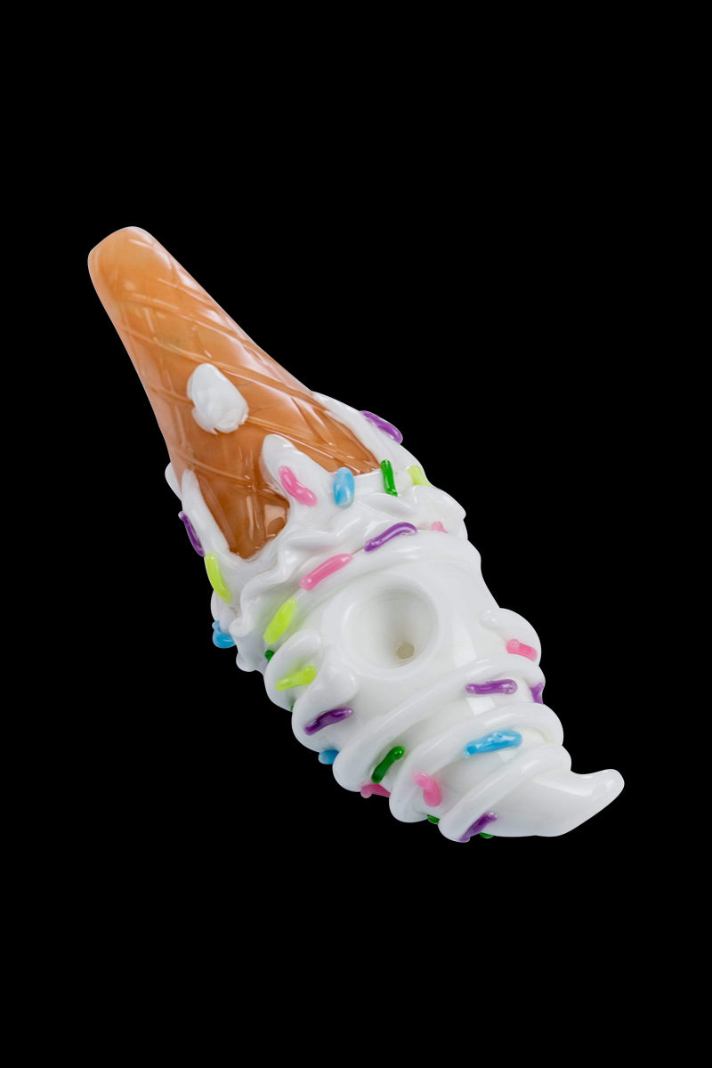 Empire Glassworks' Irresistible Sprinkles Ice Cream Cone Pipe