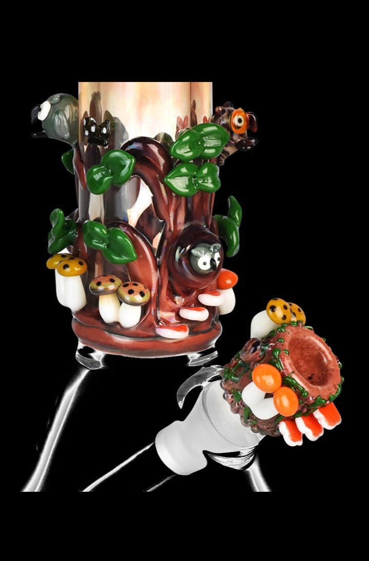 Empire Glassworks Redwood Revival Beaker Bong - A Stunning Masterpiece