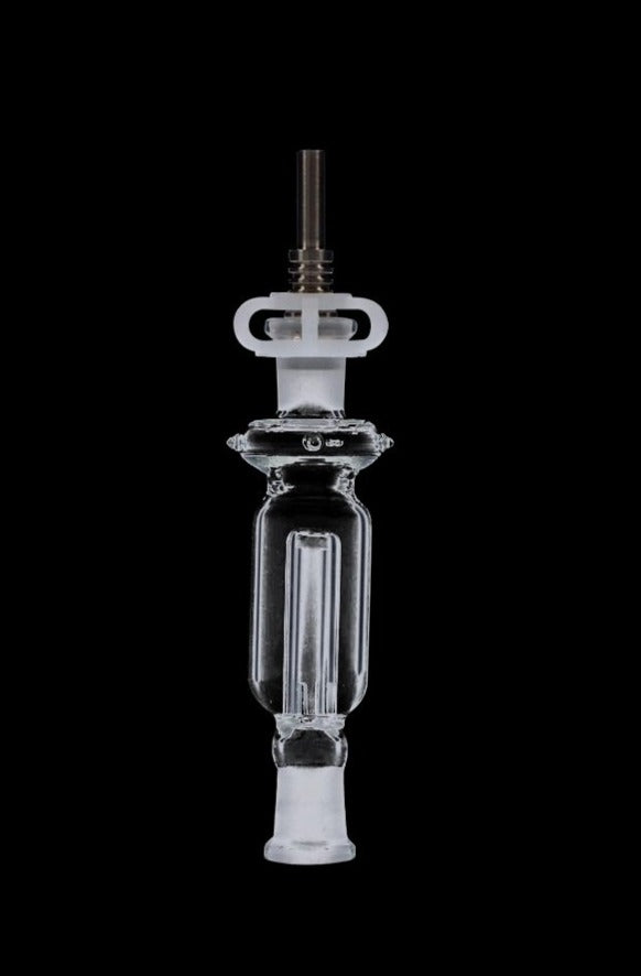 Portable 10mm Glass Nectar Collector Kit - Enjoy Your Favorite Waxes and Oils Anytime!