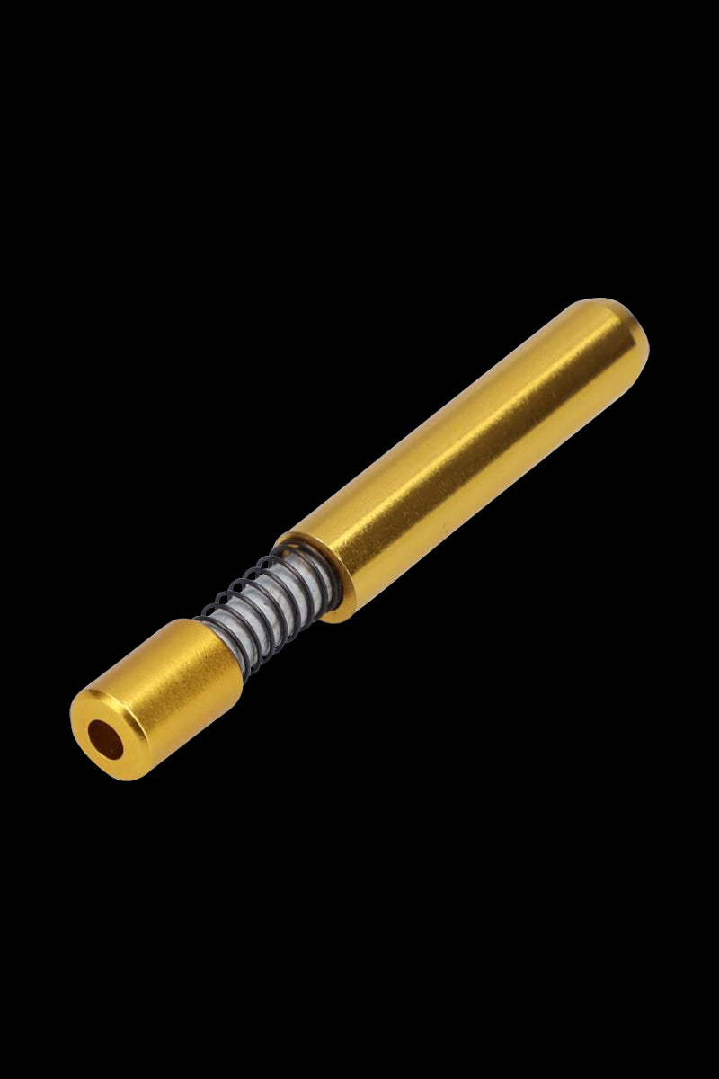 Awesome Metal Spring-Loaded One Hitter Pipe