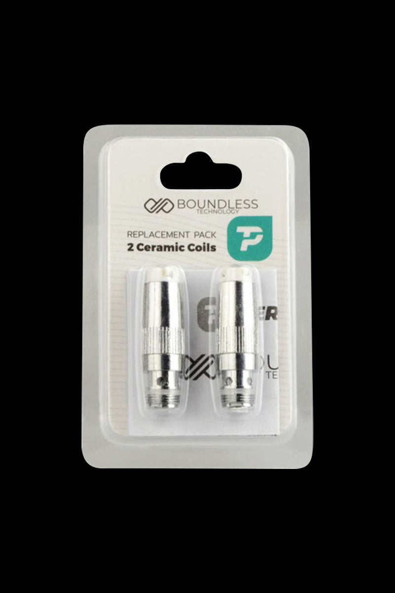 Boundless Terp Pen Dual Ceramic Coil Atomizer - 2 Pack: Unleash Your Vaping Bliss!