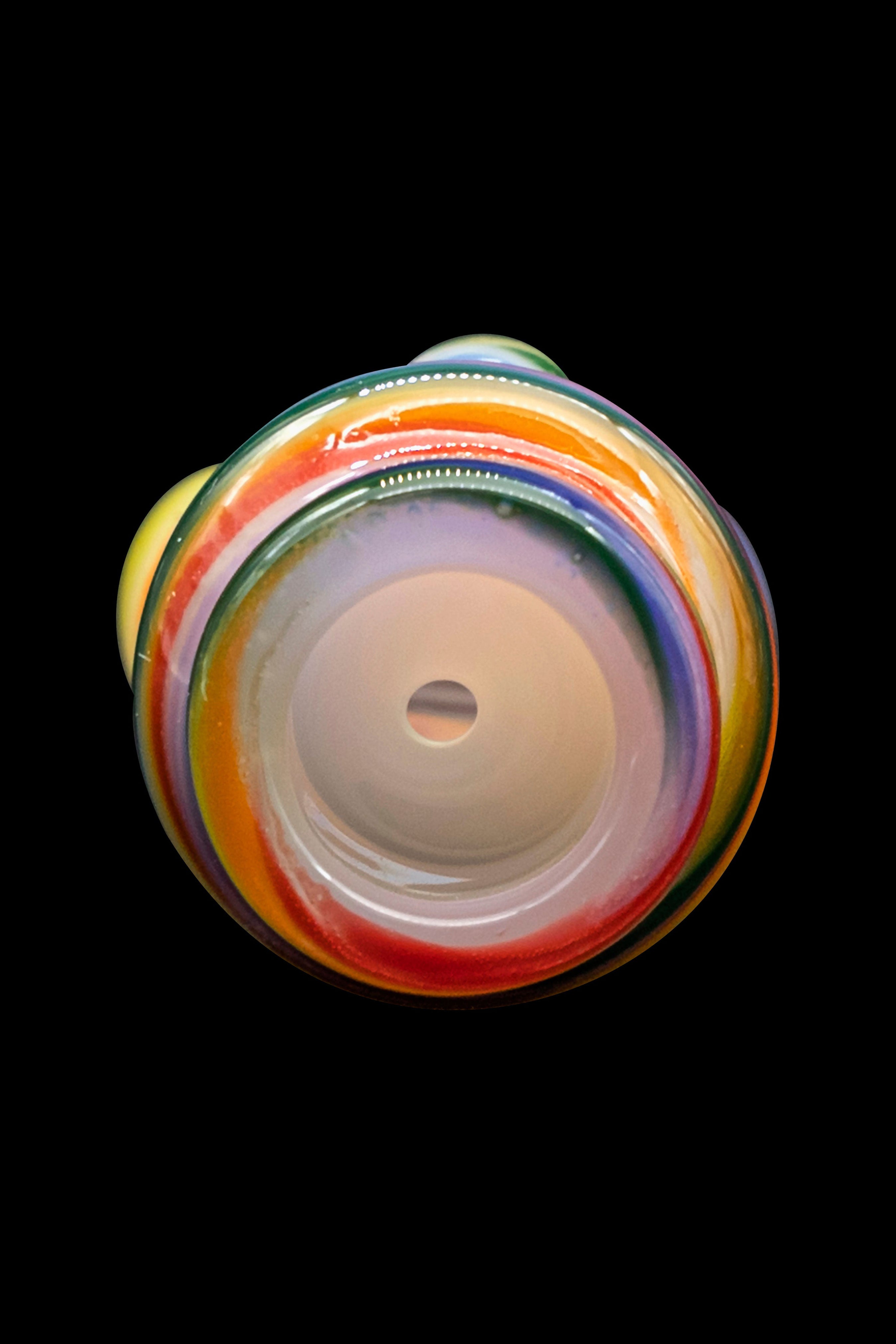 LA Pipes Rainbow Tornado Chillum: A Stunning Smoking Companion