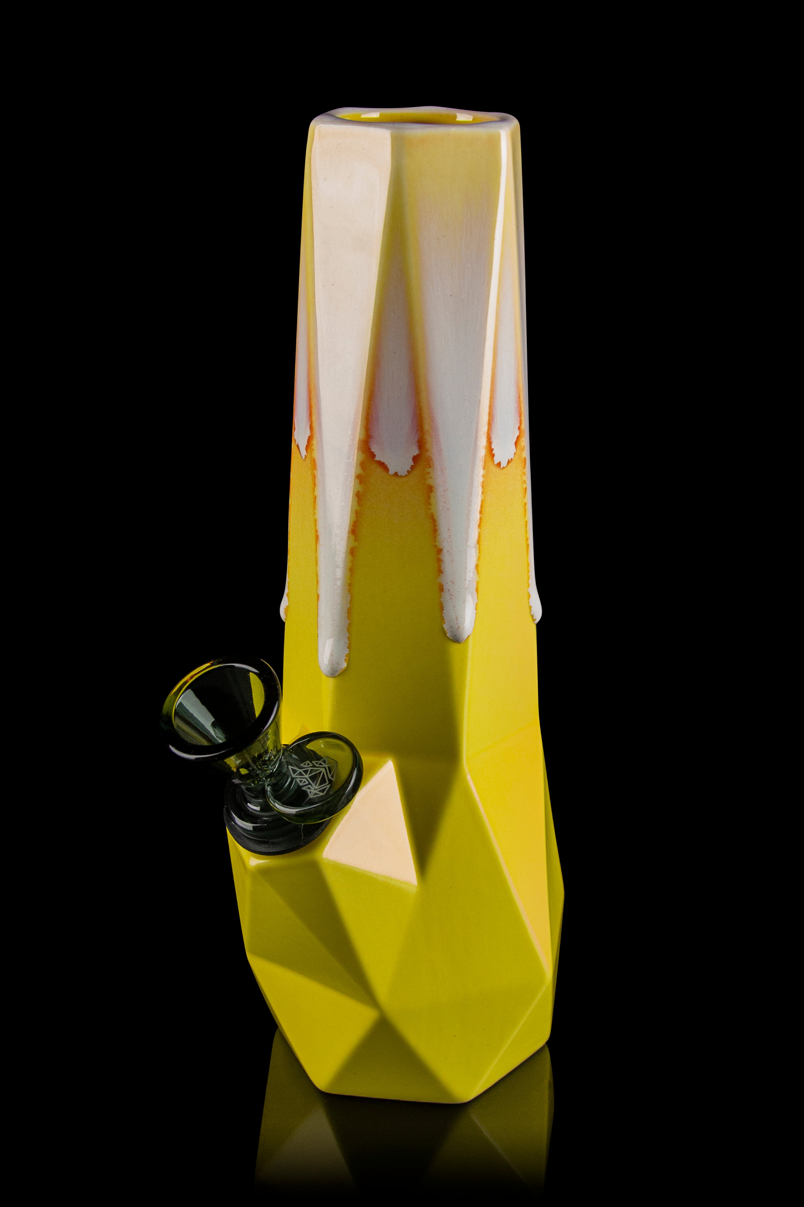 BRNT Designs Stunning Ceramic Hexagon Water Pipe