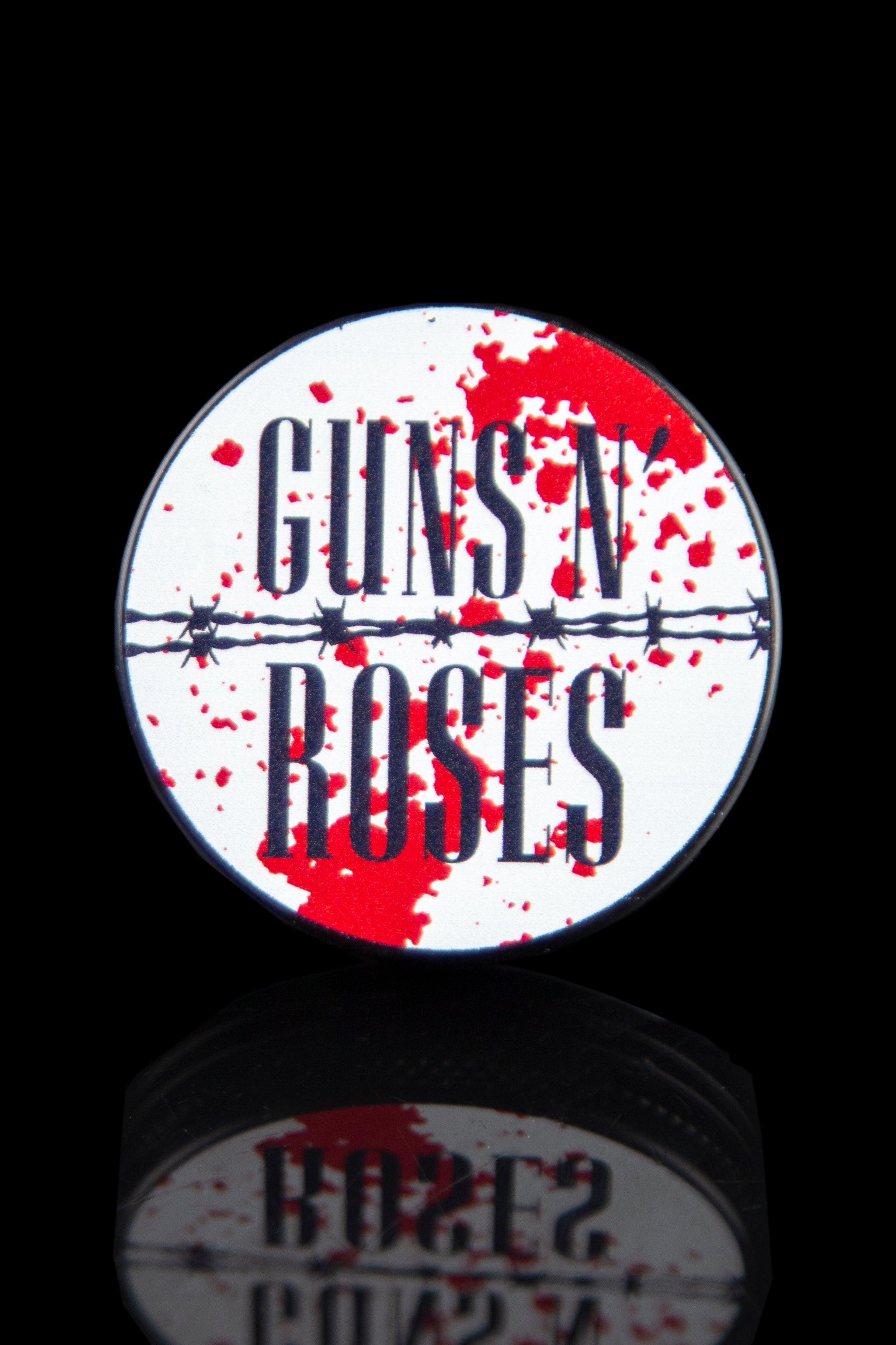 Guns N' Roses Attitude 4-Piece Dry Herb Grinder - Rock Your Herb Grinding!