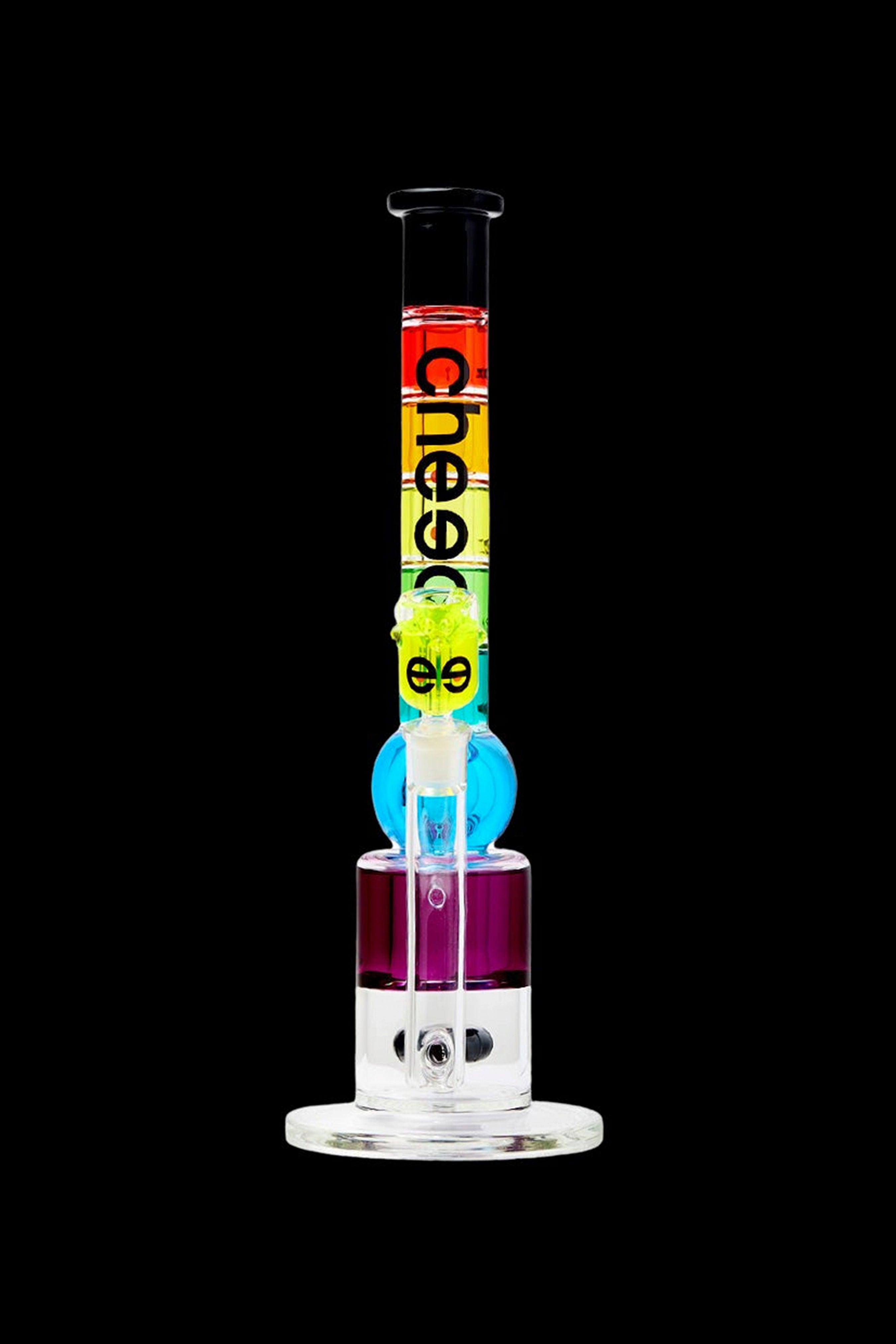 Cheech Glass Rainbow Glycerin Water Pipe - Your Smoking Essential