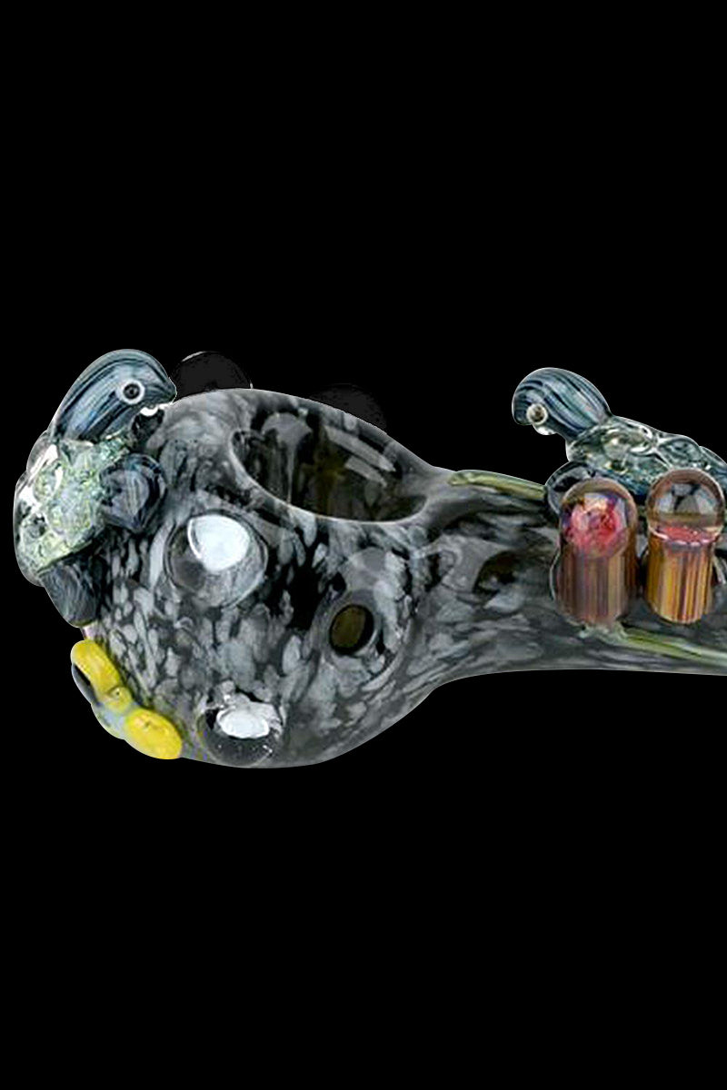 Empire Glassworks East Australian Current Spoon Pipe - A Stunning Ocean-Inspired Piece