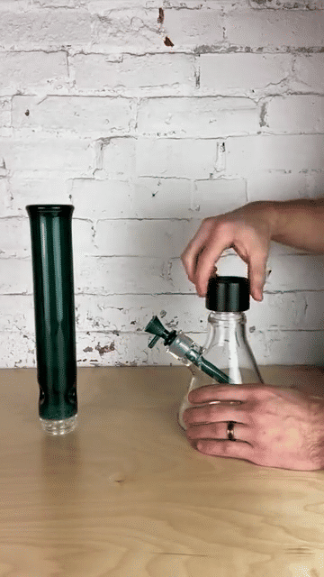 Prism Flower Power Big Honeycomb Single Stack Bong
