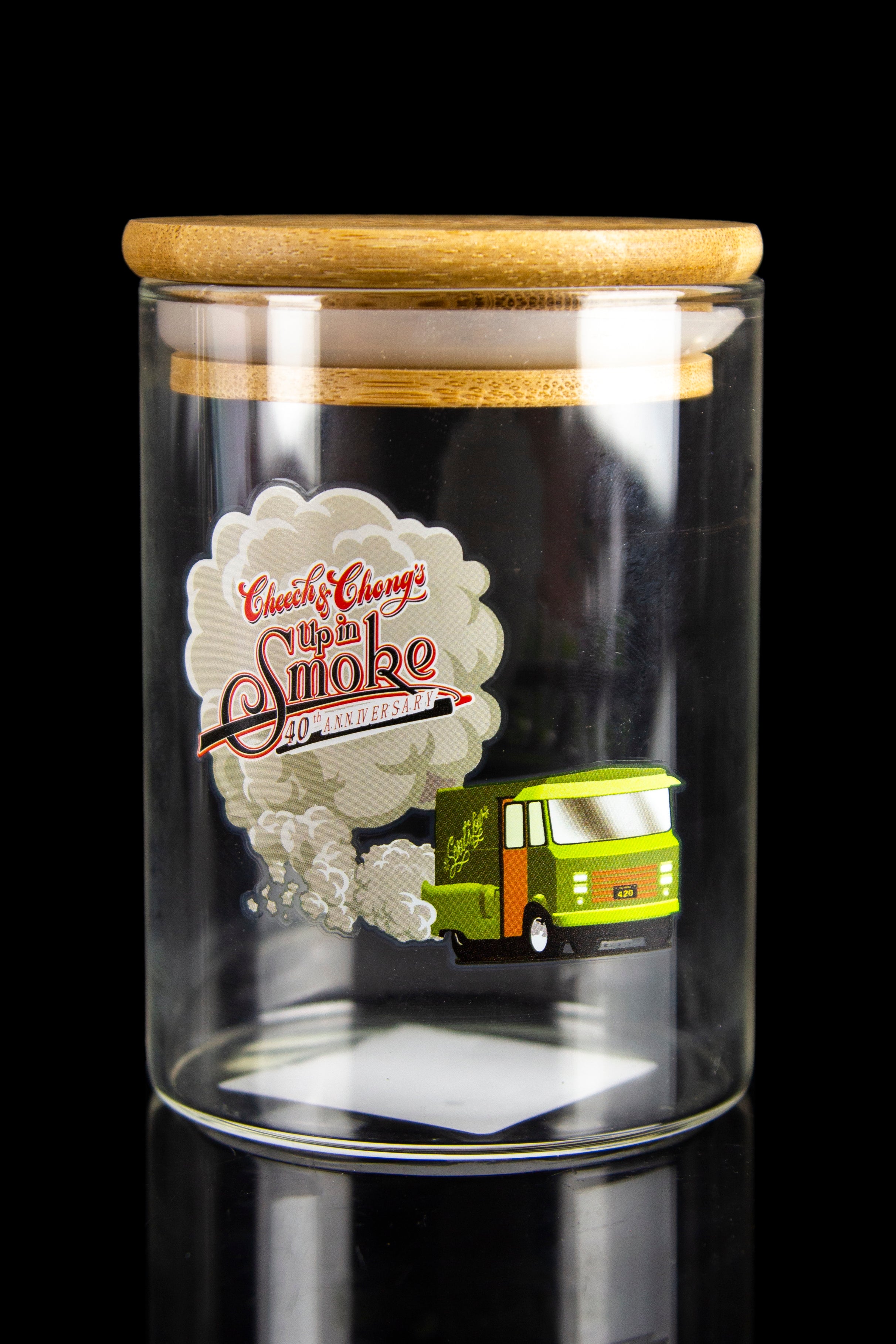 Cheech & Chong's Iconic Green Van 40th Anniversary Stash Jar - A Must-Have for Fans!
