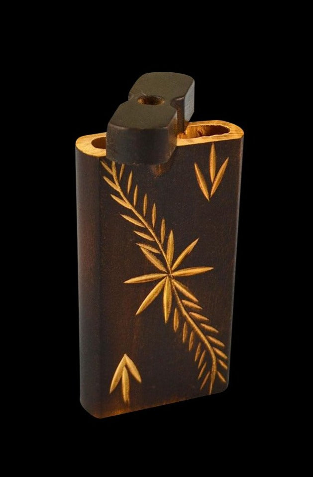 Exquisite Floral Pattern Engraved Smoke Stopper - Your Ultimate On - the - Go Smoking Companion
