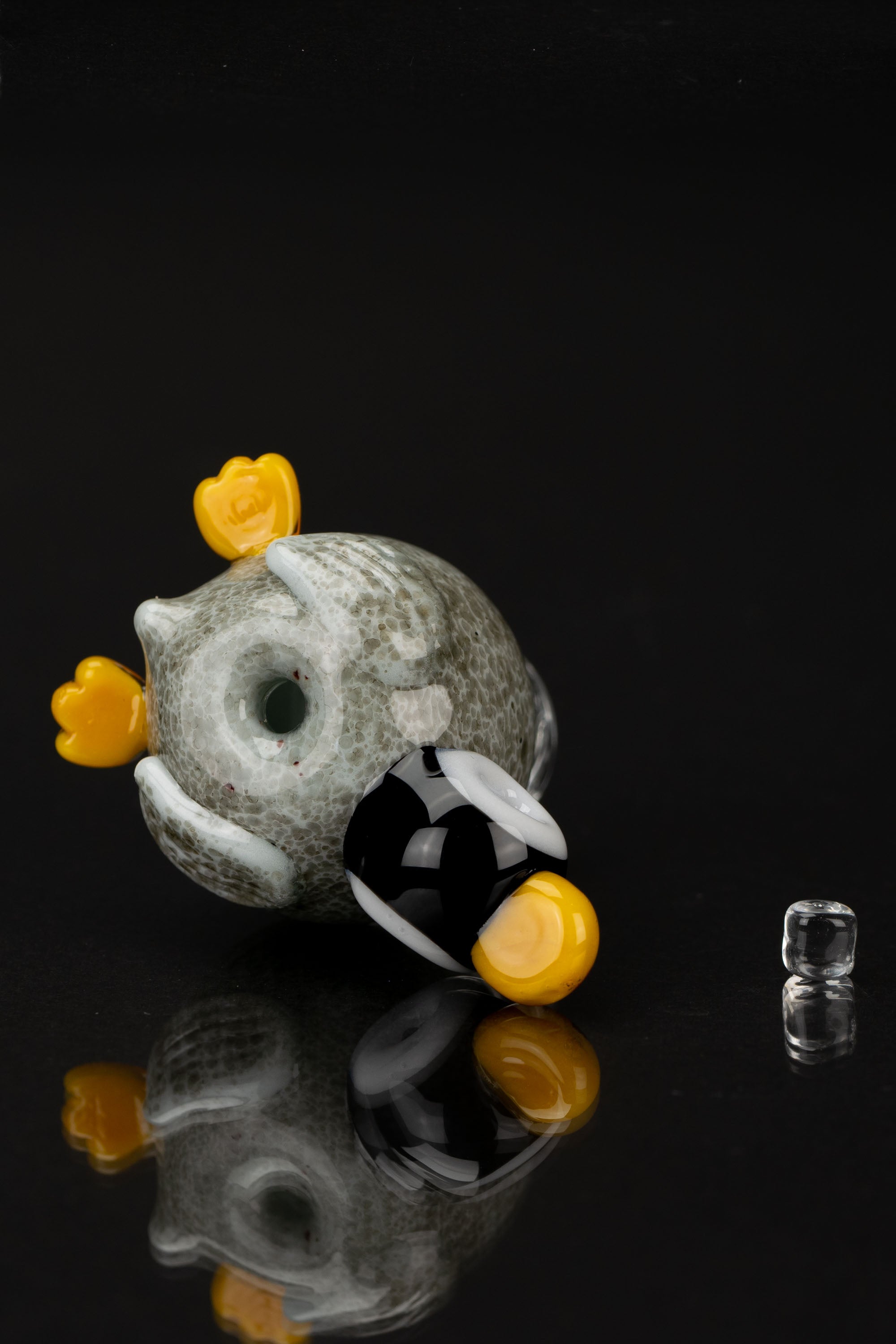 Empire Glassworks' Enchanting Penguin Paulie Spinner Carb Cap