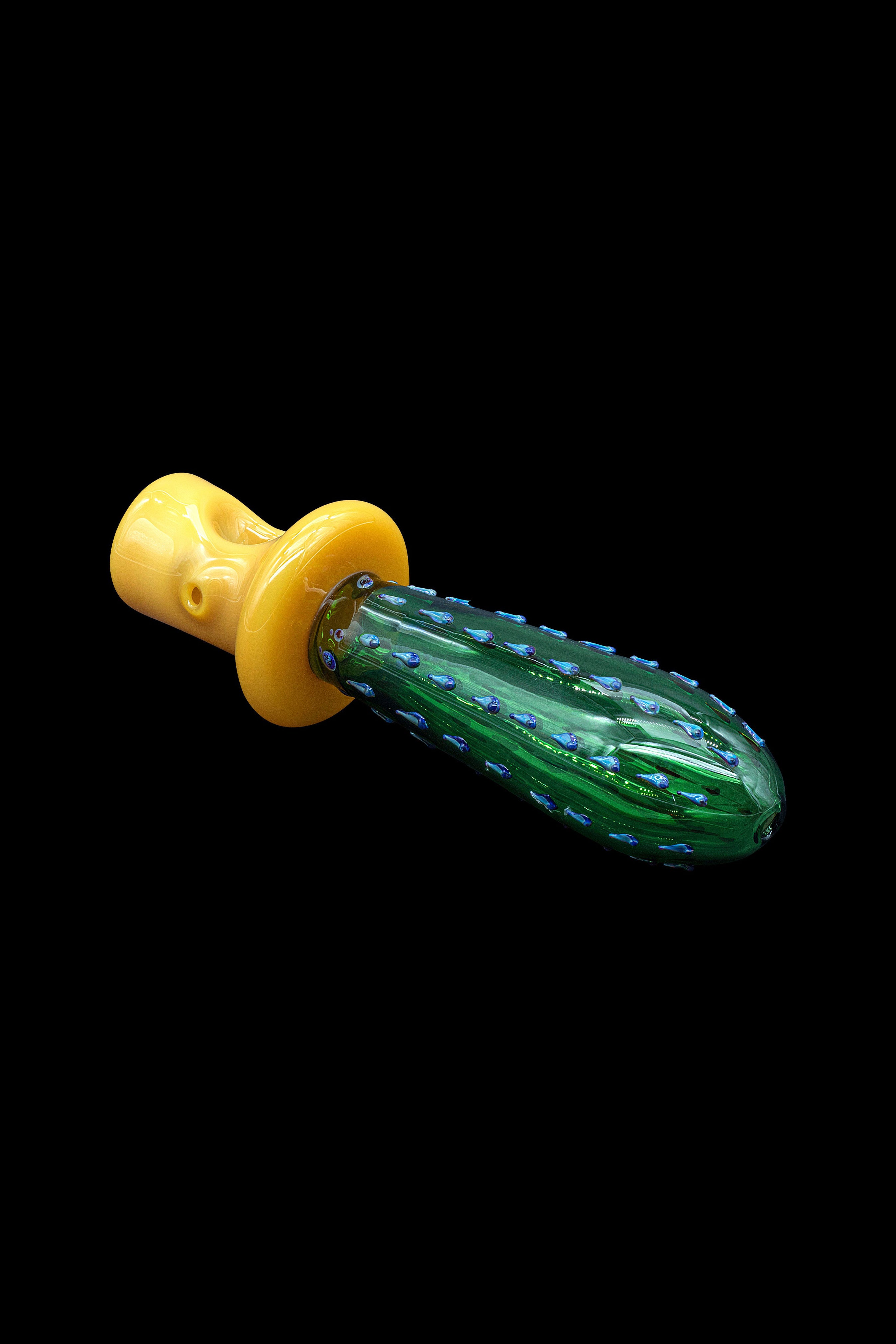 LA Pipes San Pedro Cactus-Inspired Glass Smoking Pipe