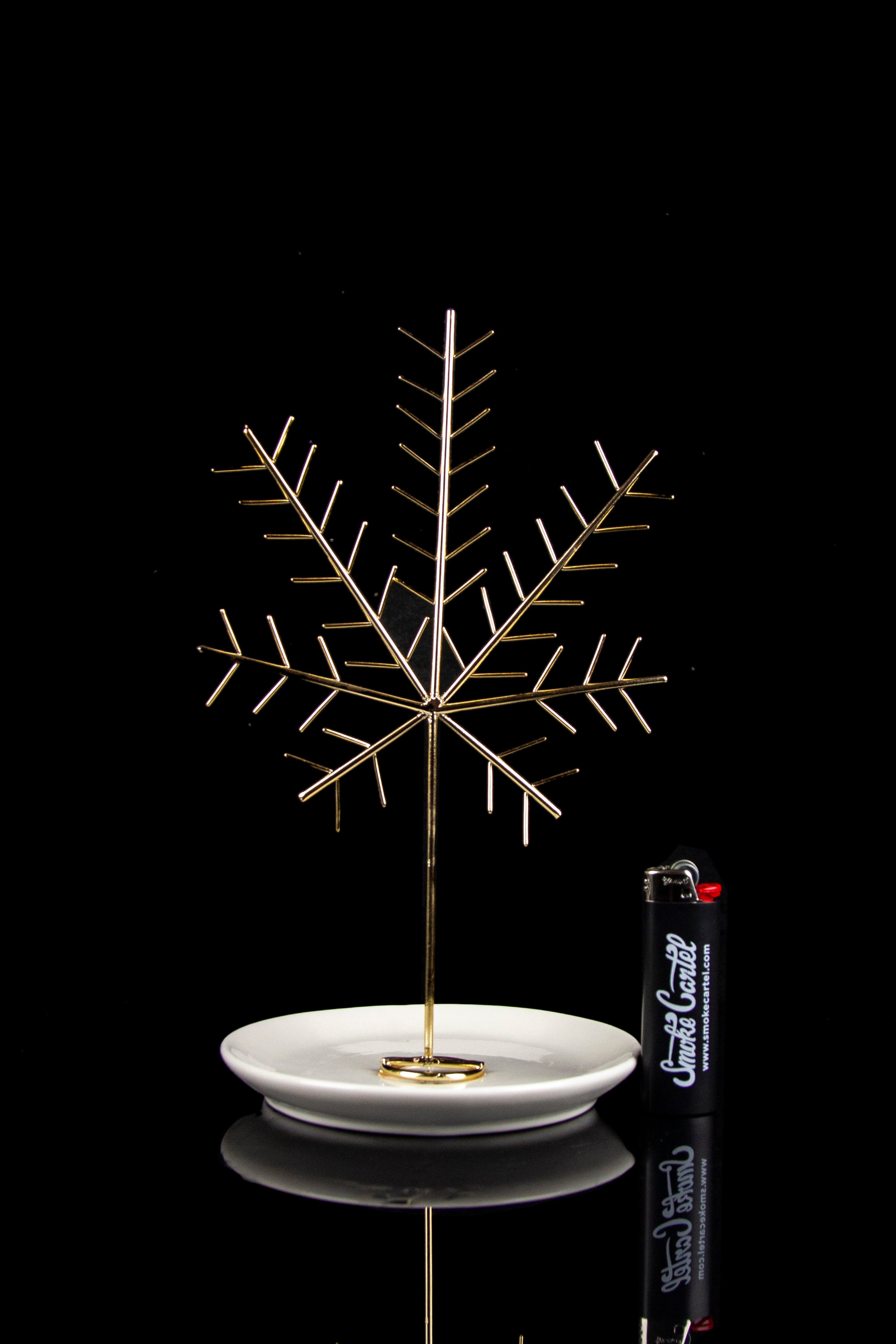 My Bud Vase Stunning Cannabis Leaf Jewelry Tree