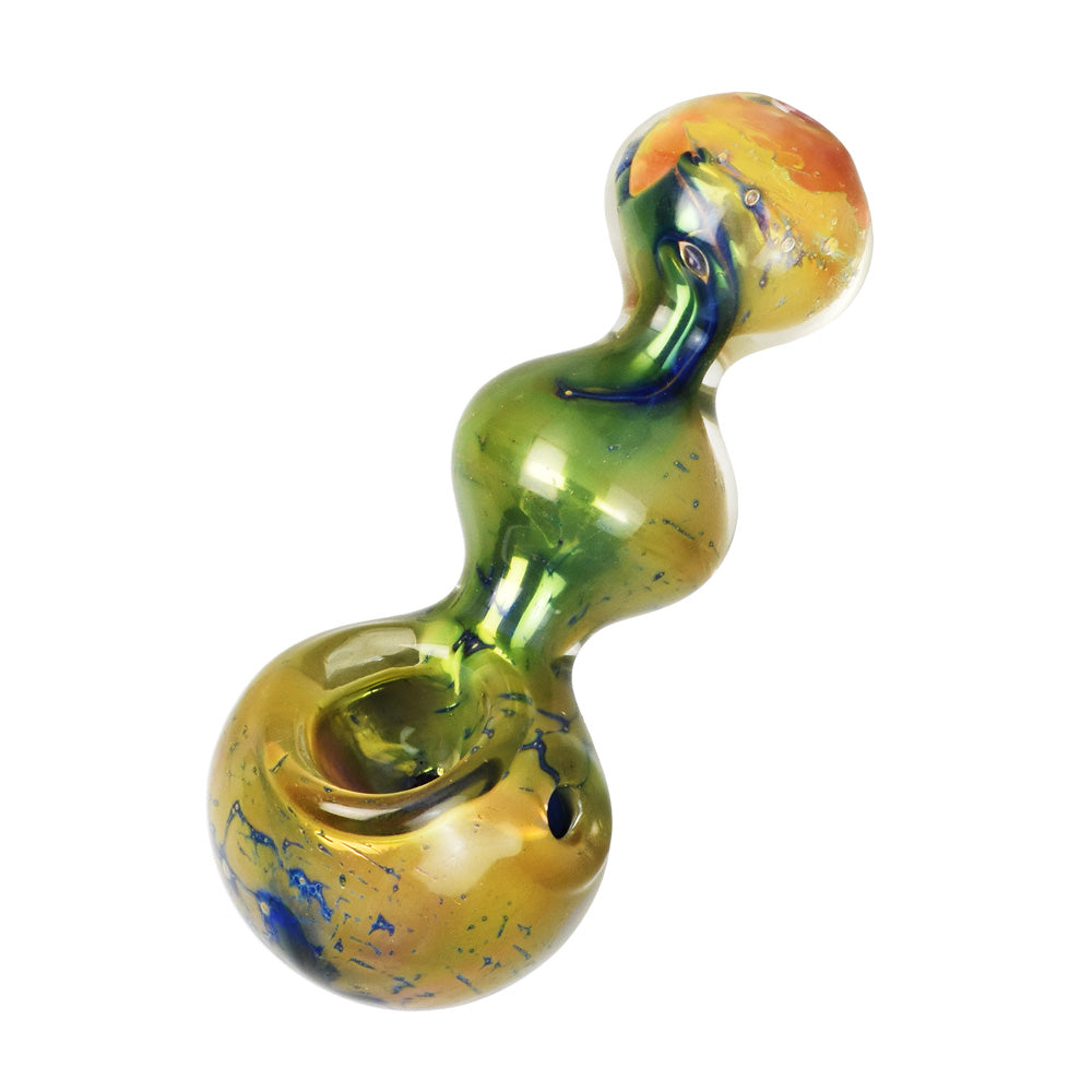 Stunning Fumed Nebula Bubbles Spoon Pipe - A Must-Have!