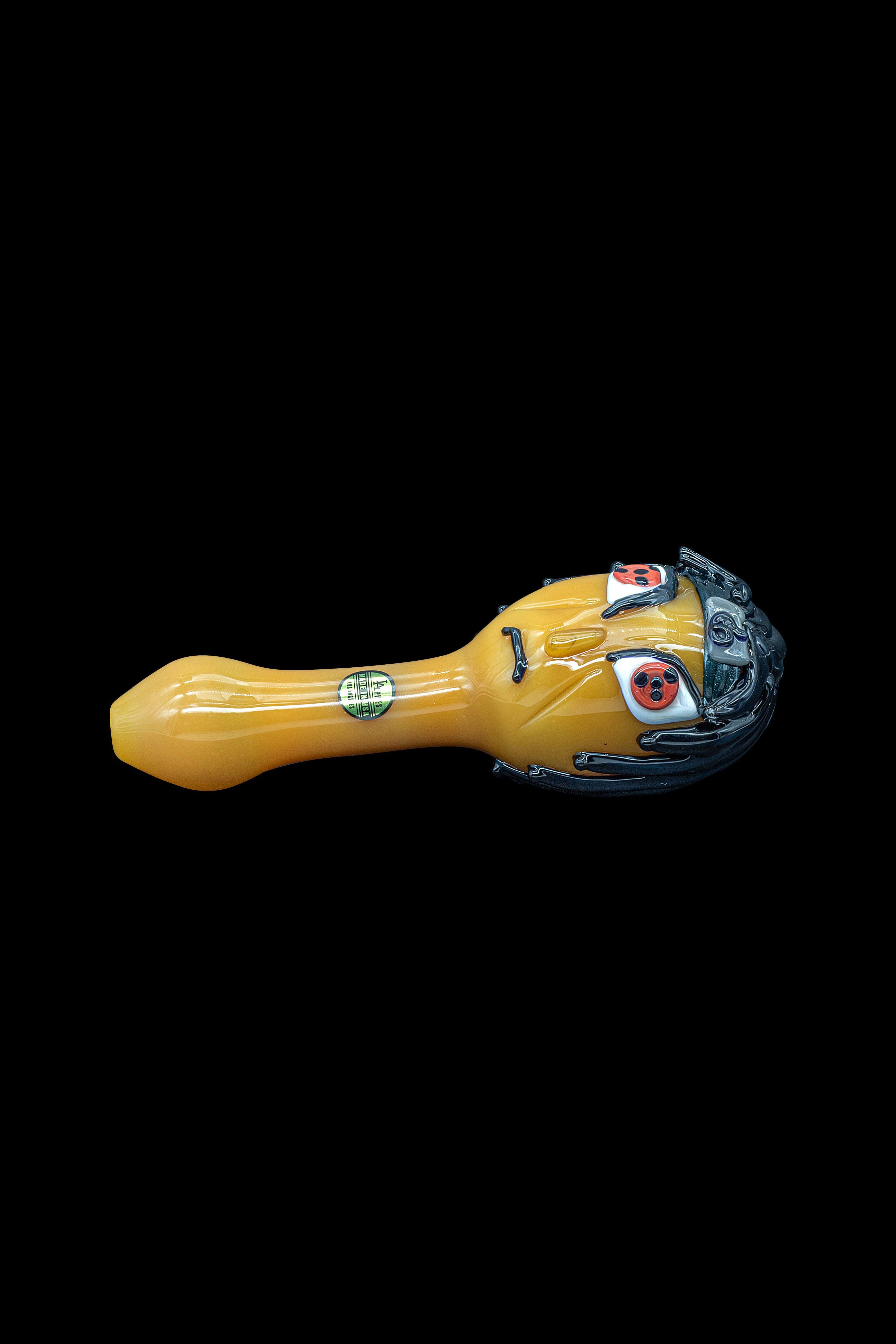 LA Pipes Itachi Uchiha Inspired Glass Smoking Pipe