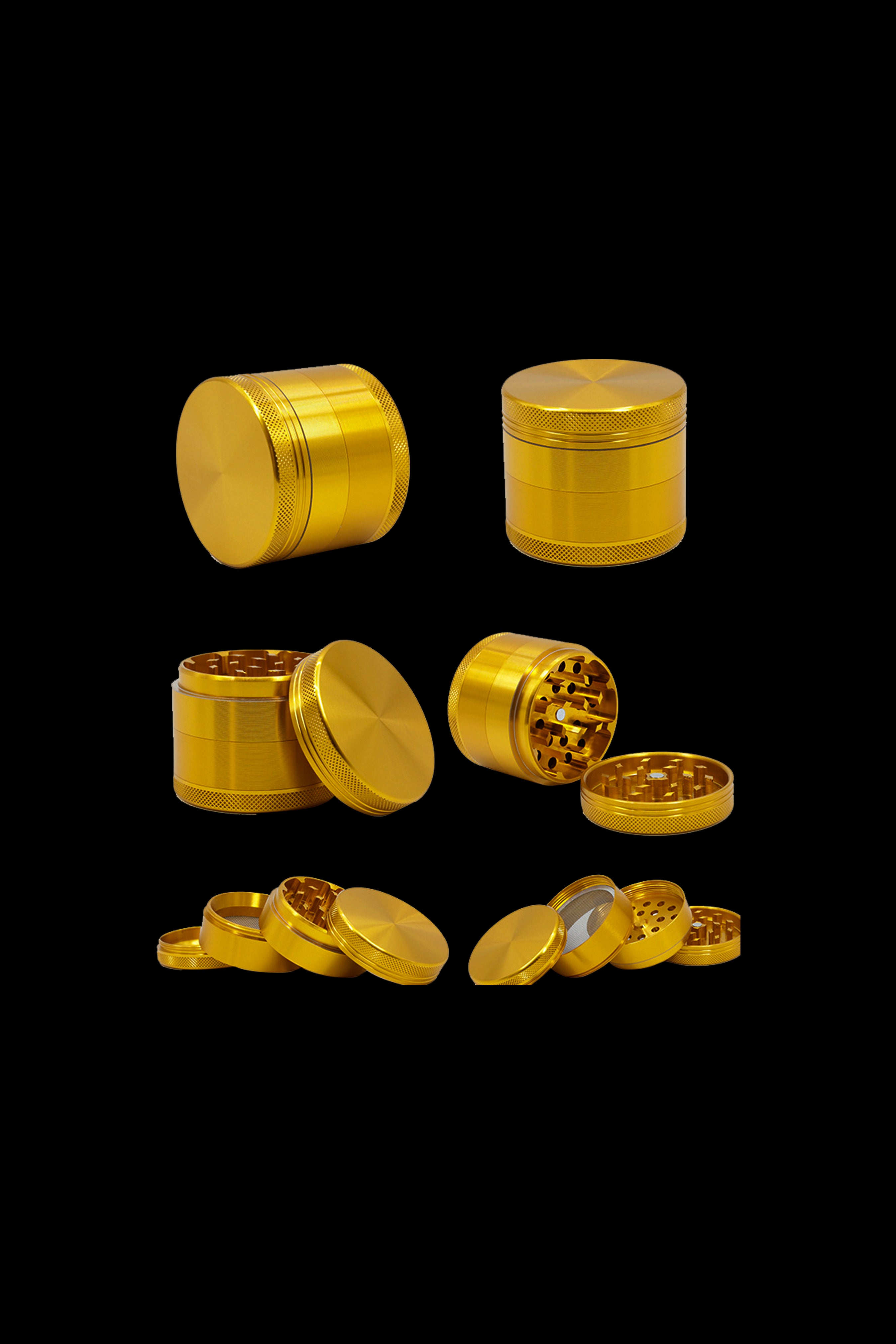Cloud 8 Aluminum 4-Piece Travel Grinder