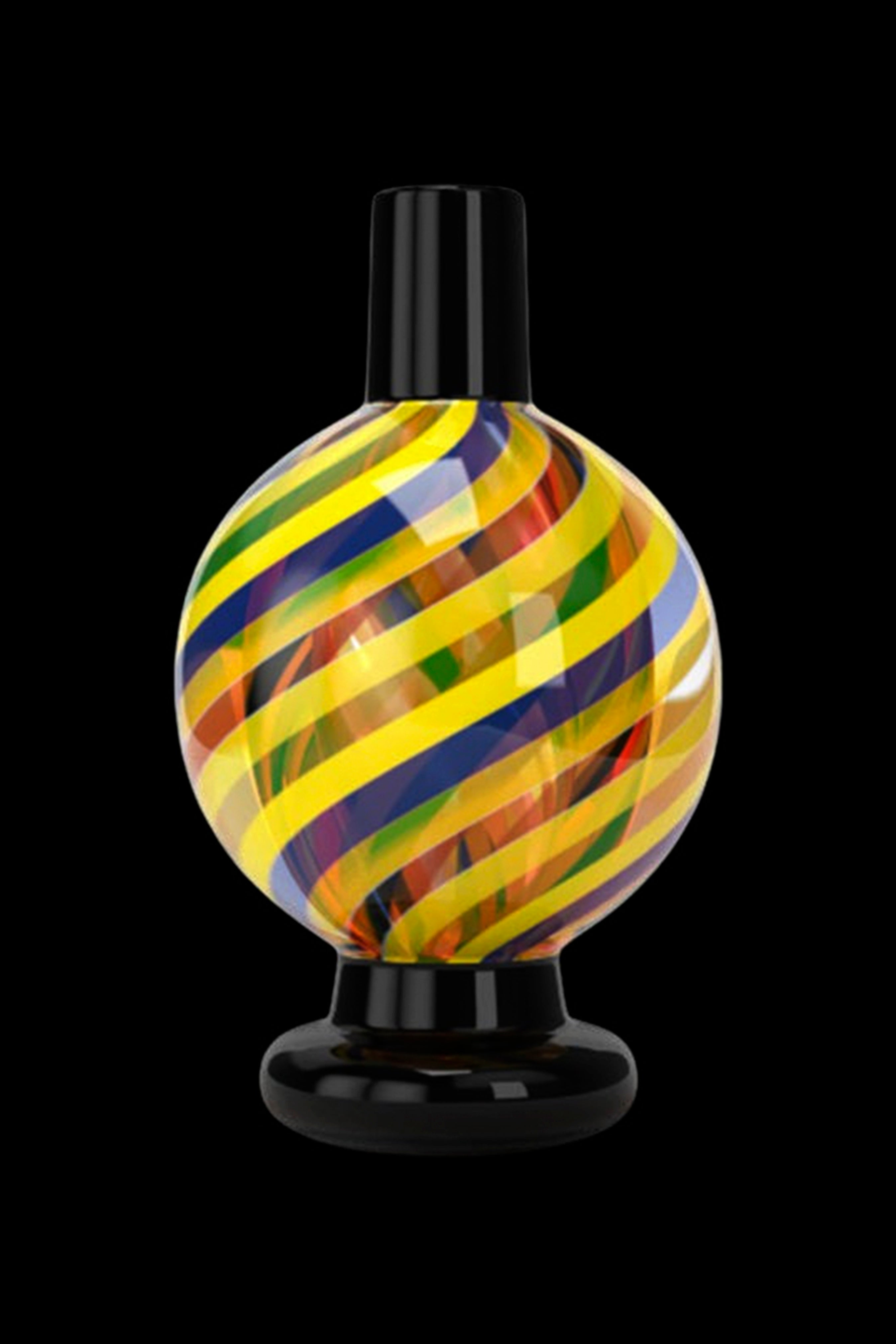 Honeybee Herb Stunning Kaleidoscope Bubble Carb Cap - Elevate Your Dabbing!