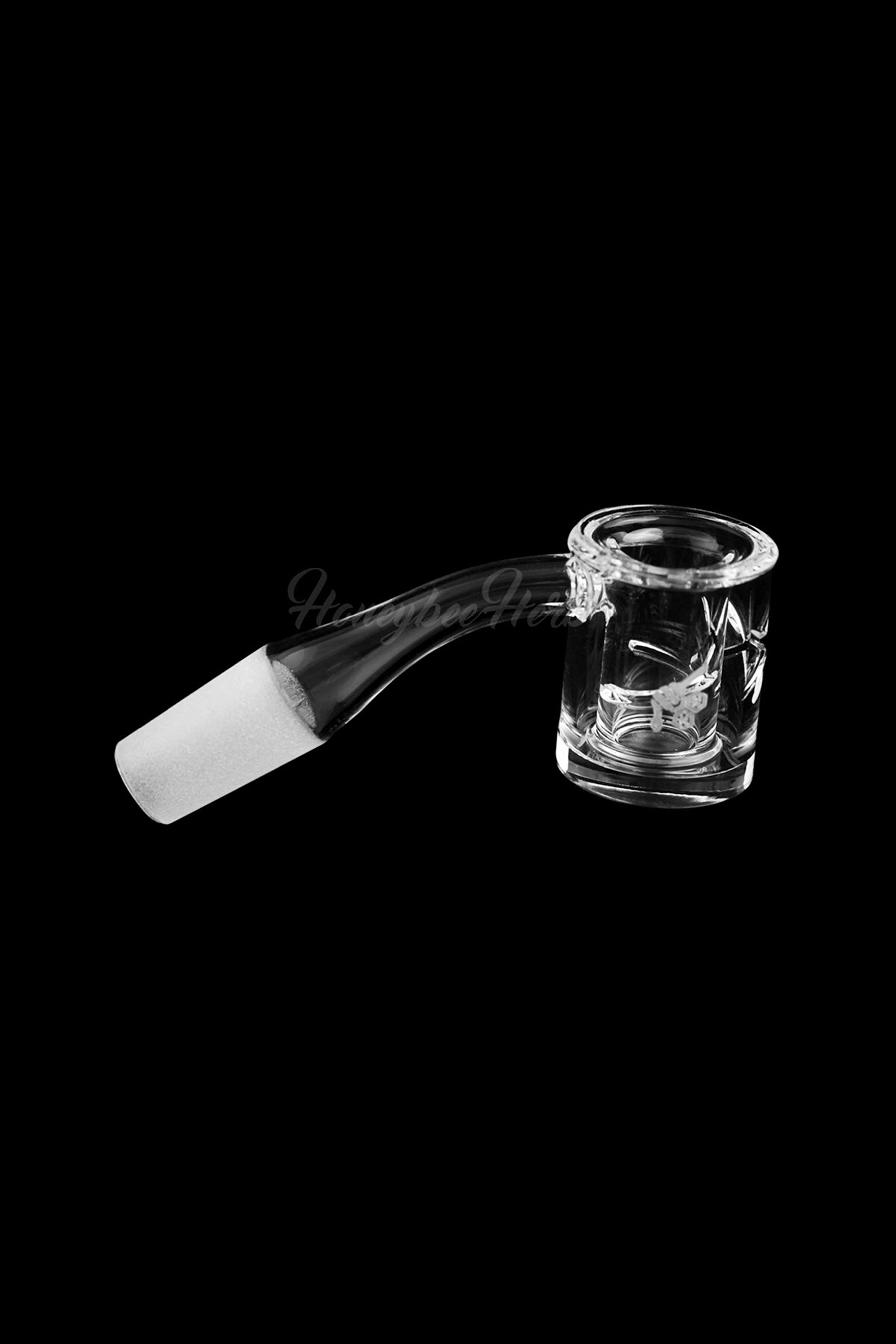 Honeybee Herb's Golden Yellow Line Honey Chamber Quartz Banger