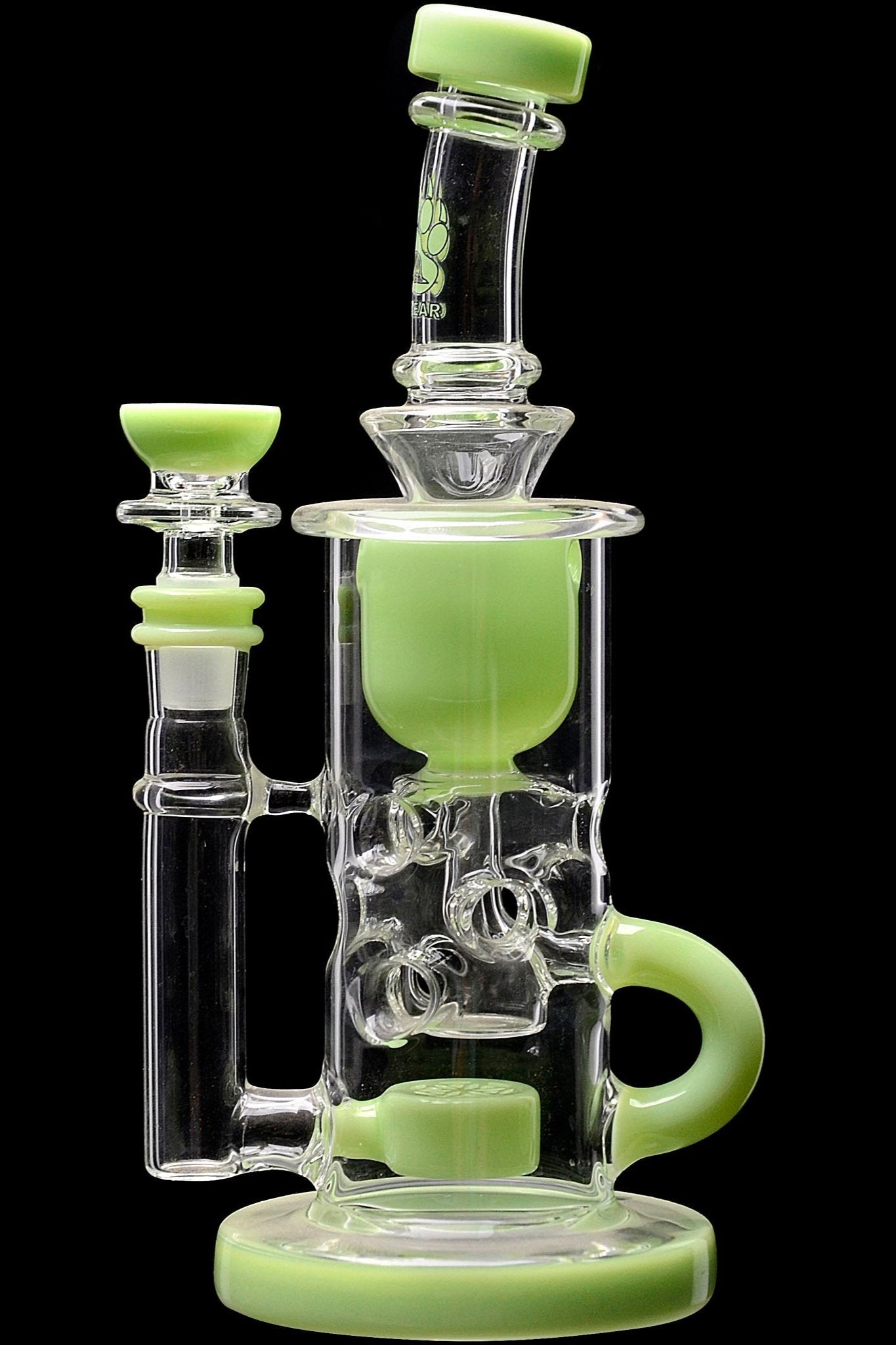 Calibear Cascade Flower of Life Klein Recycler Dab Rig - A Premium Smoking Experience