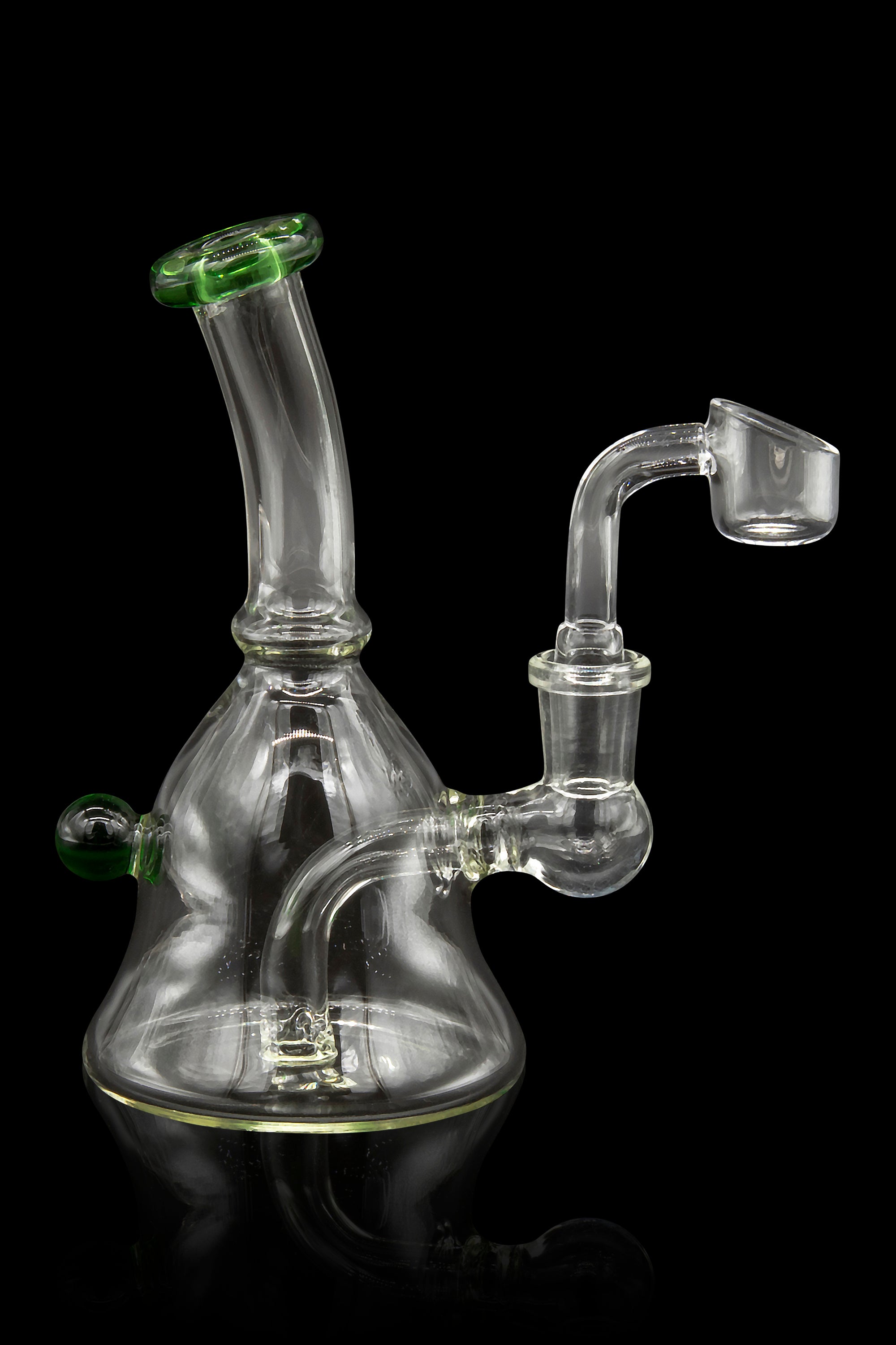 Stunning Bell Rig with Vibrant Colored Marble and Accents