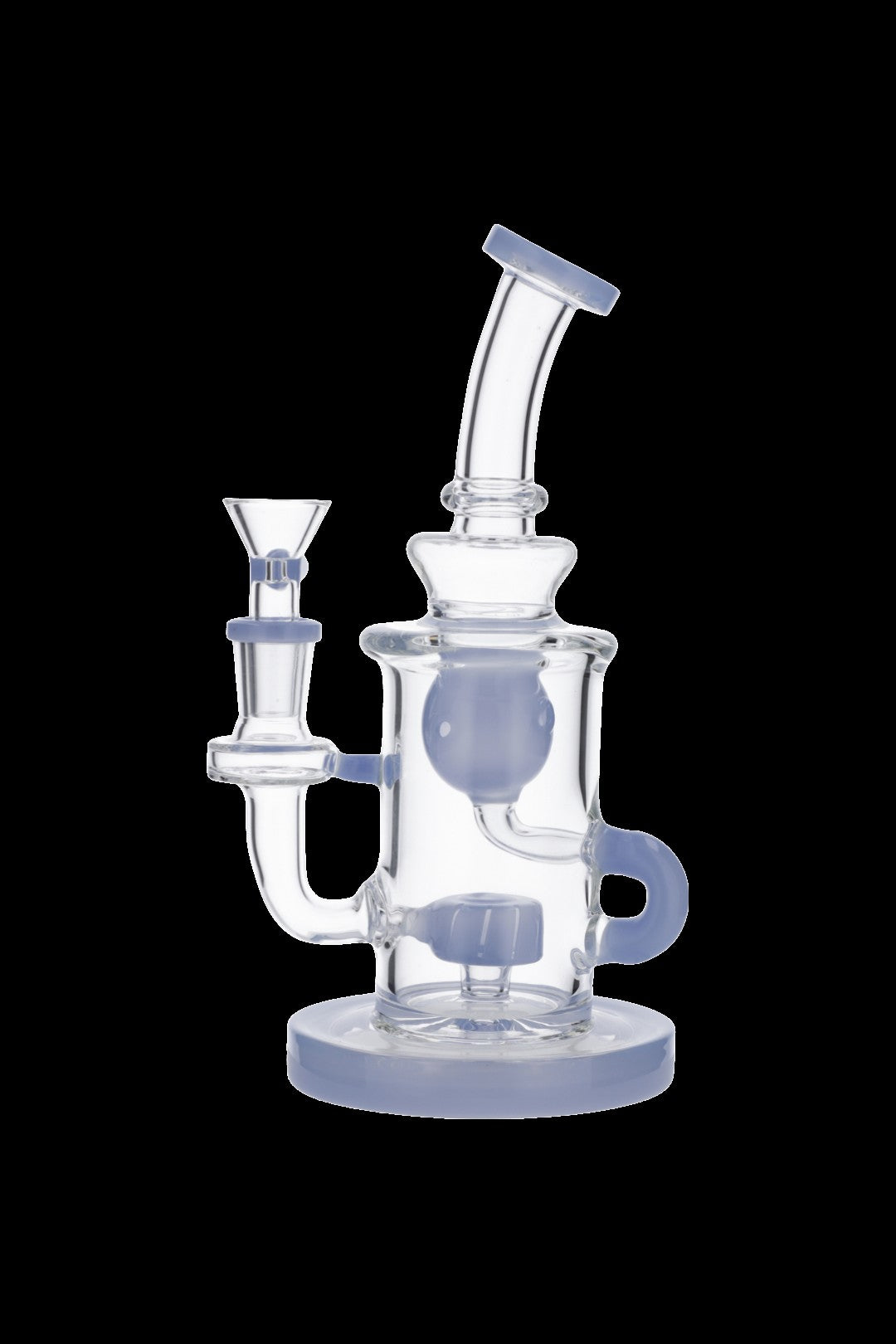Gorgeous Hourglass Base Water Pipe for Smooth Smoking