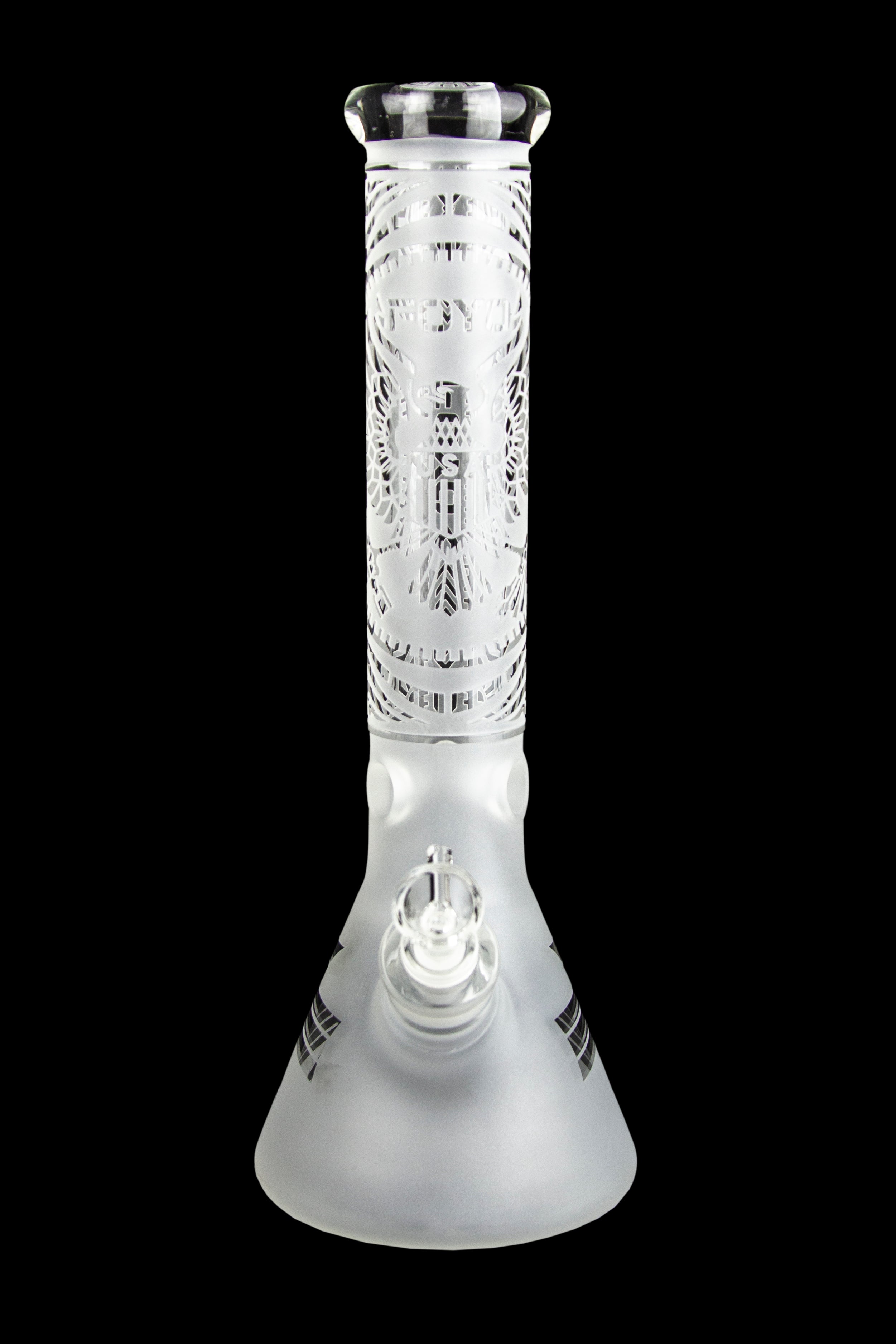 Foyo Frosted Beaker Bong - A Stylish Smoking Essential