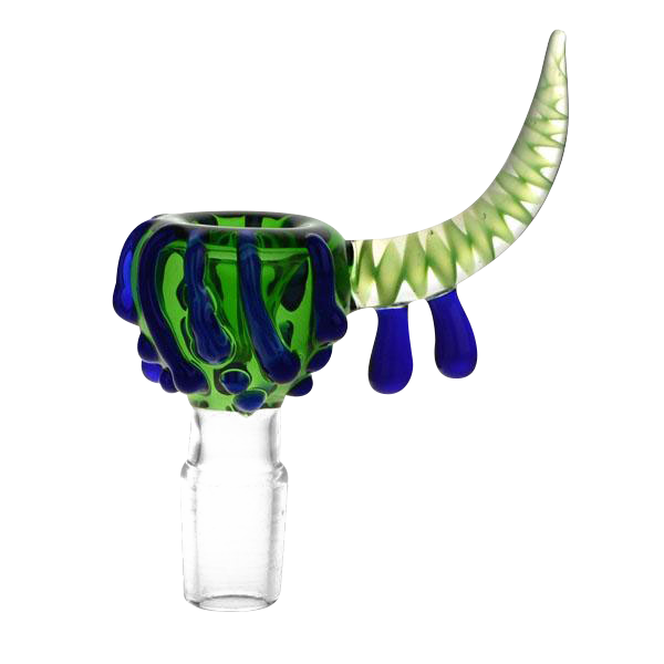 Stunning Dripping Glass Herb Slide