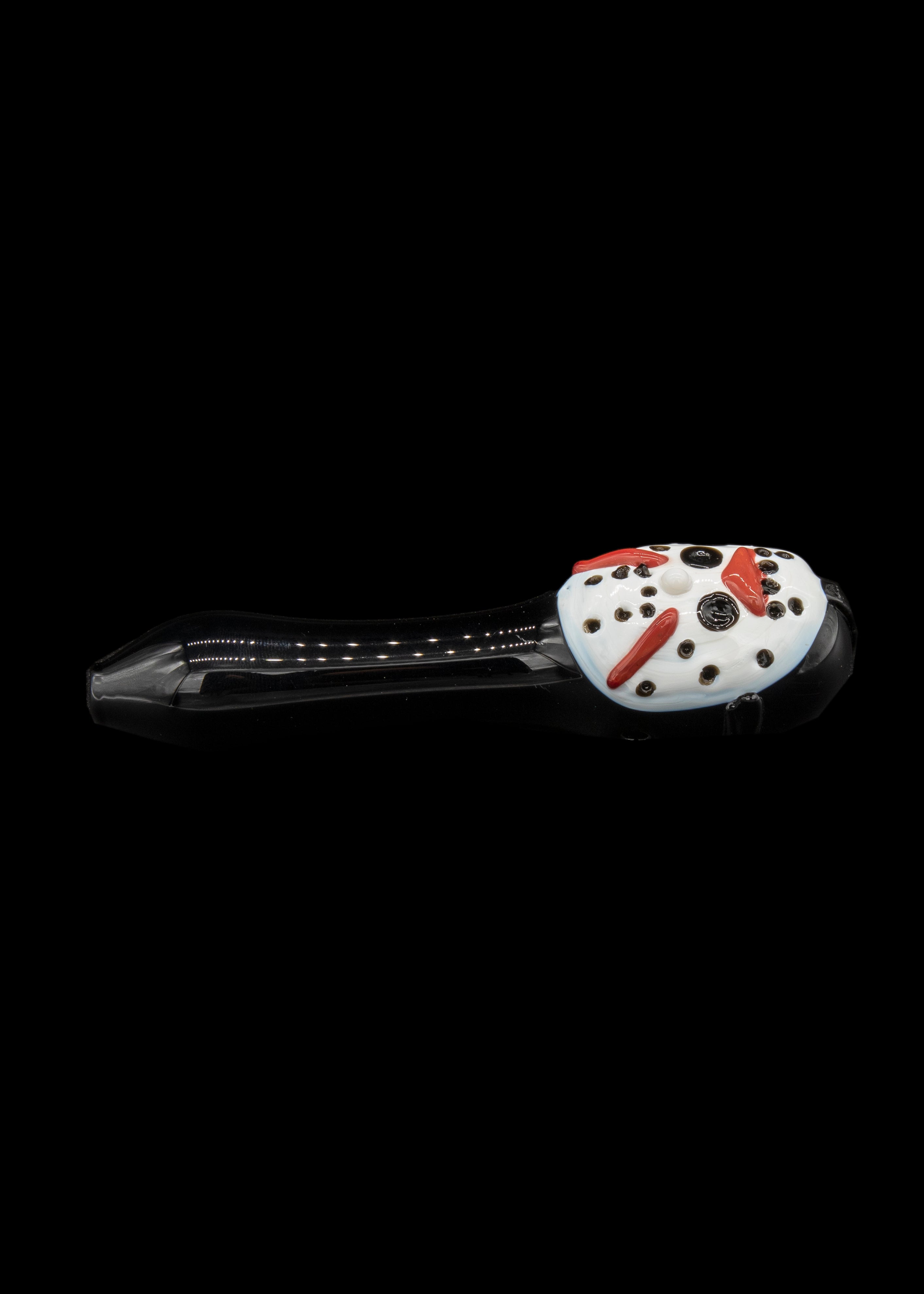 LA Pipes Frightening Hockey Mask Hand Pipe