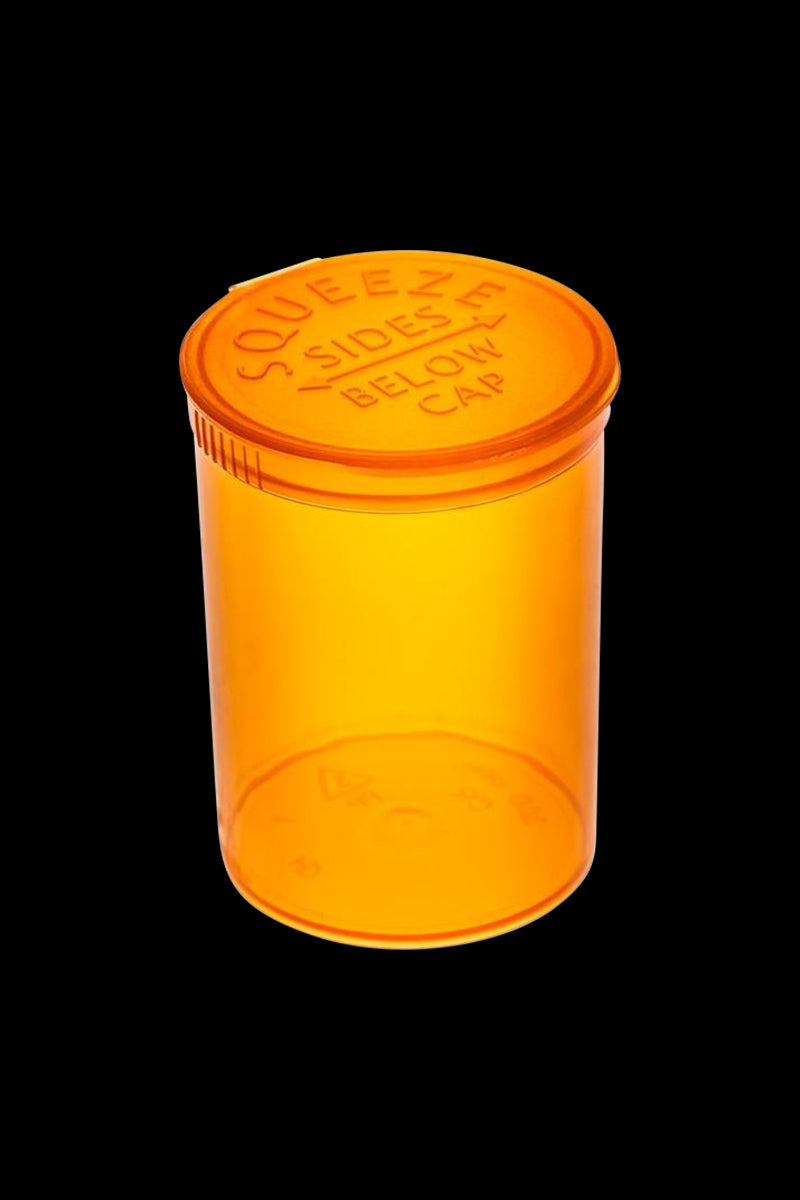 Large Colorful Plastic Pop - Top Freshness Stash Jar
