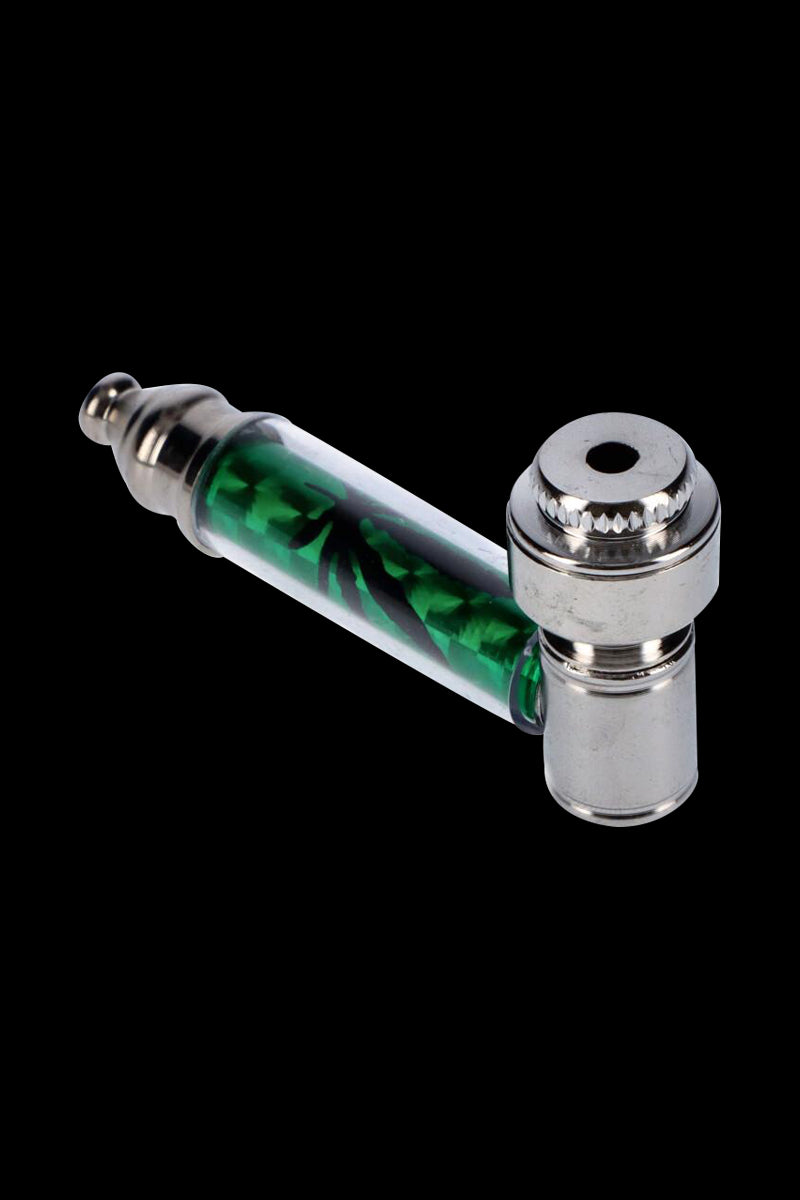 Colorful Metal Hand Pipe - Compact & Durable Smoking Companion