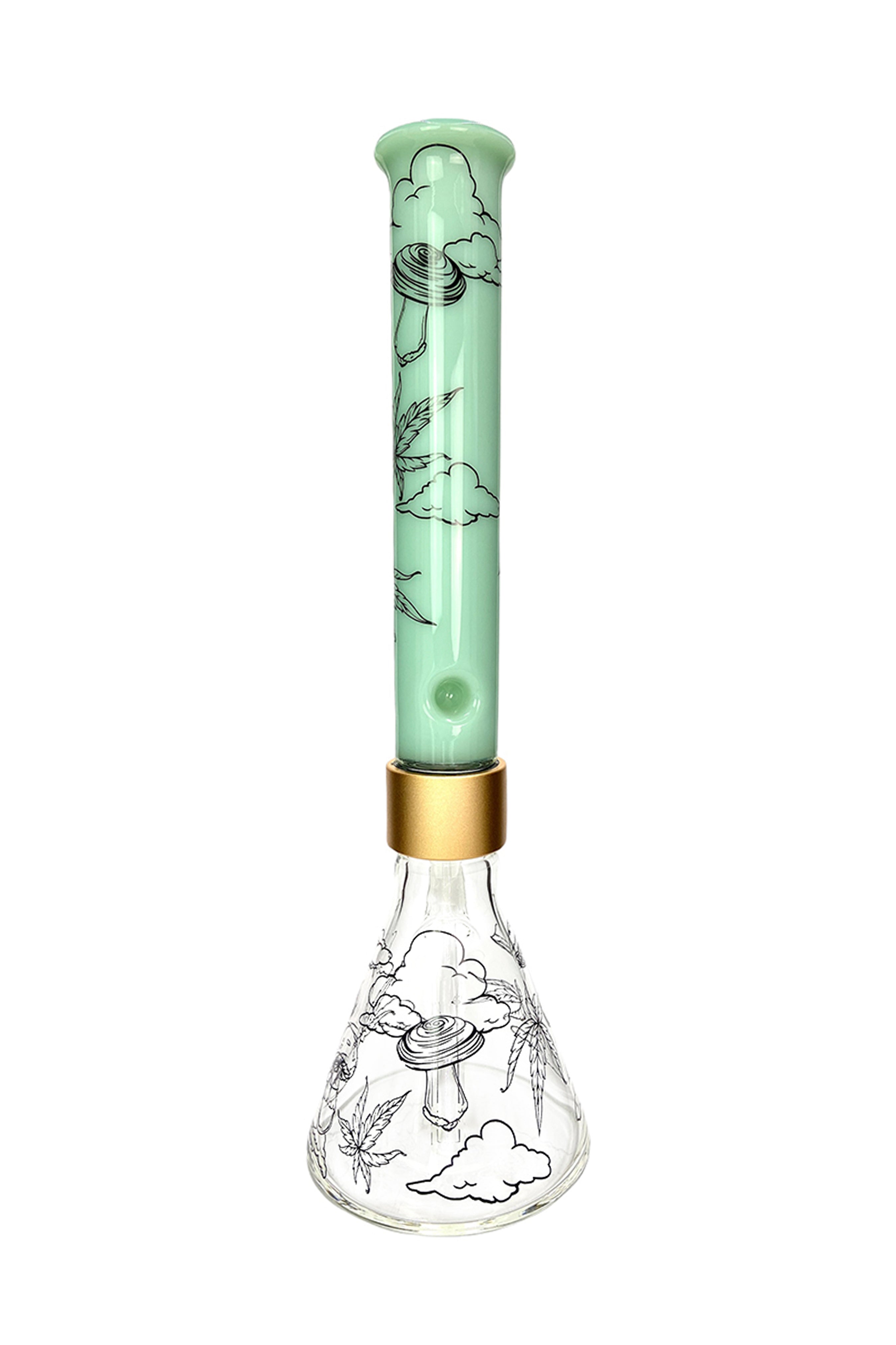 Prism Mint Sky High Modular Bong: A Dreamy Smoking Companion