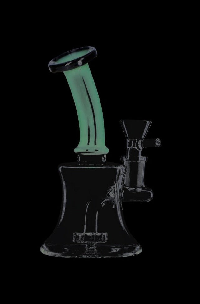 Stunning Beaker Base Bubbler with Fixed Showerhead Diffuser