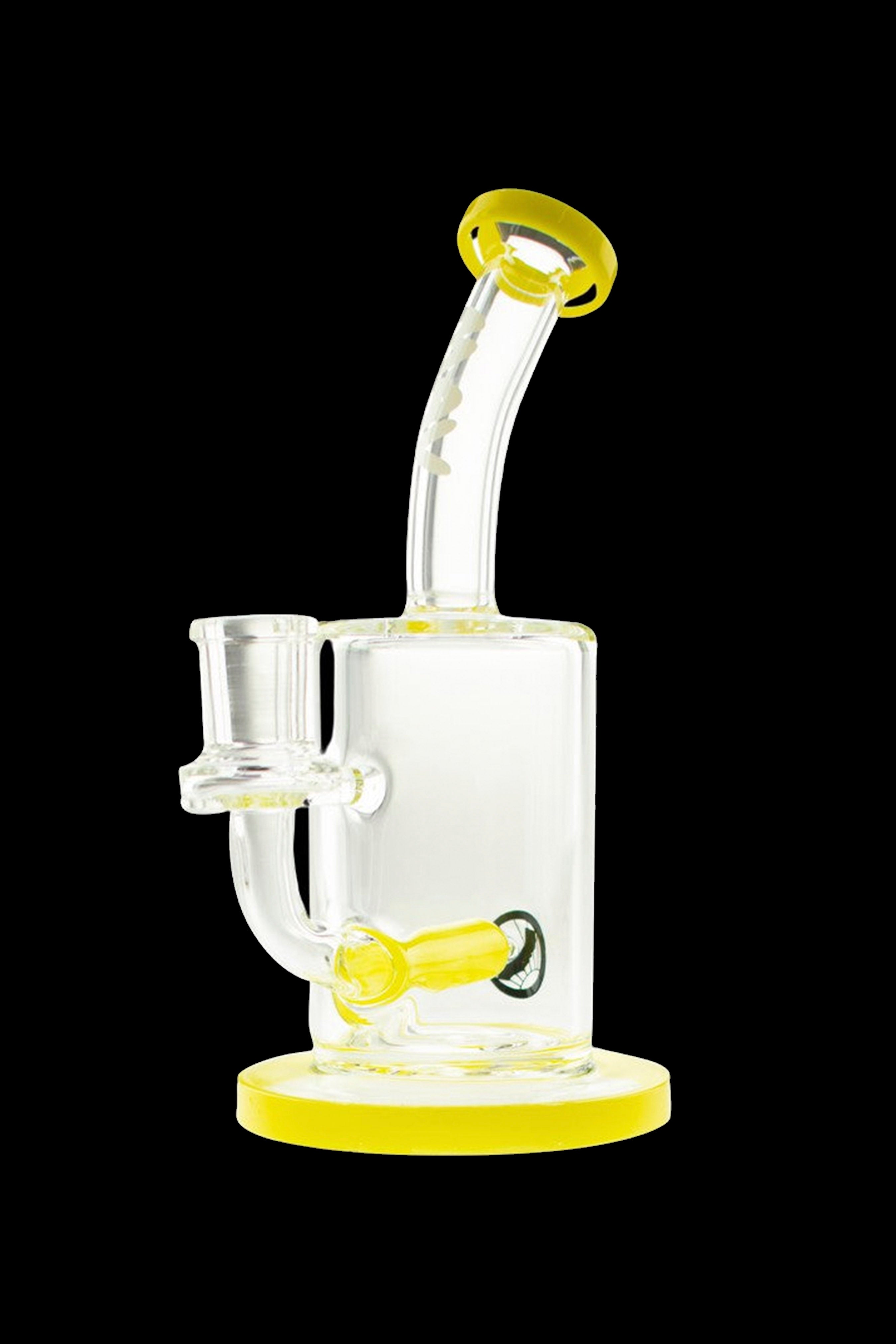 MAV Glass Metro Poked Inline Rig - The Ultimate Smooth-Hit Rig
