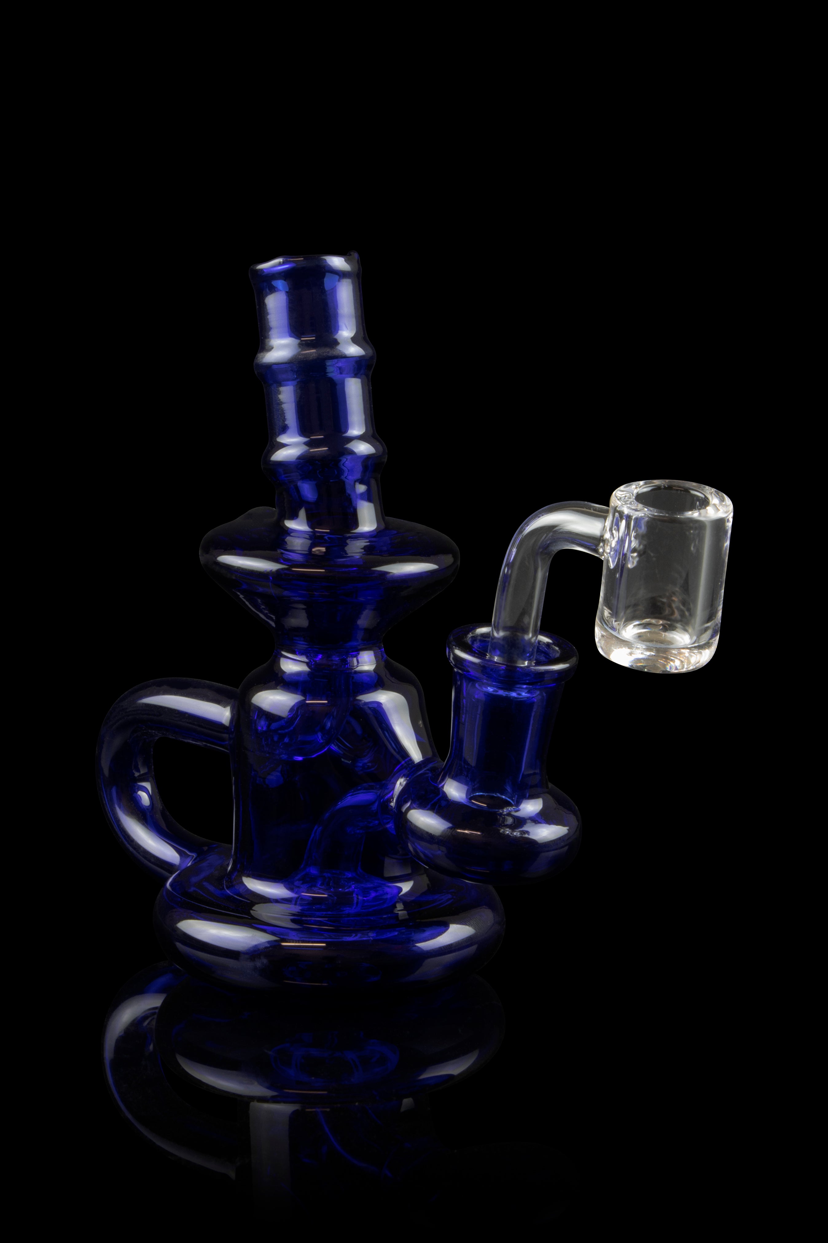 Compact Mini Travel Recycler Dab Rig - Your Adventure Companion