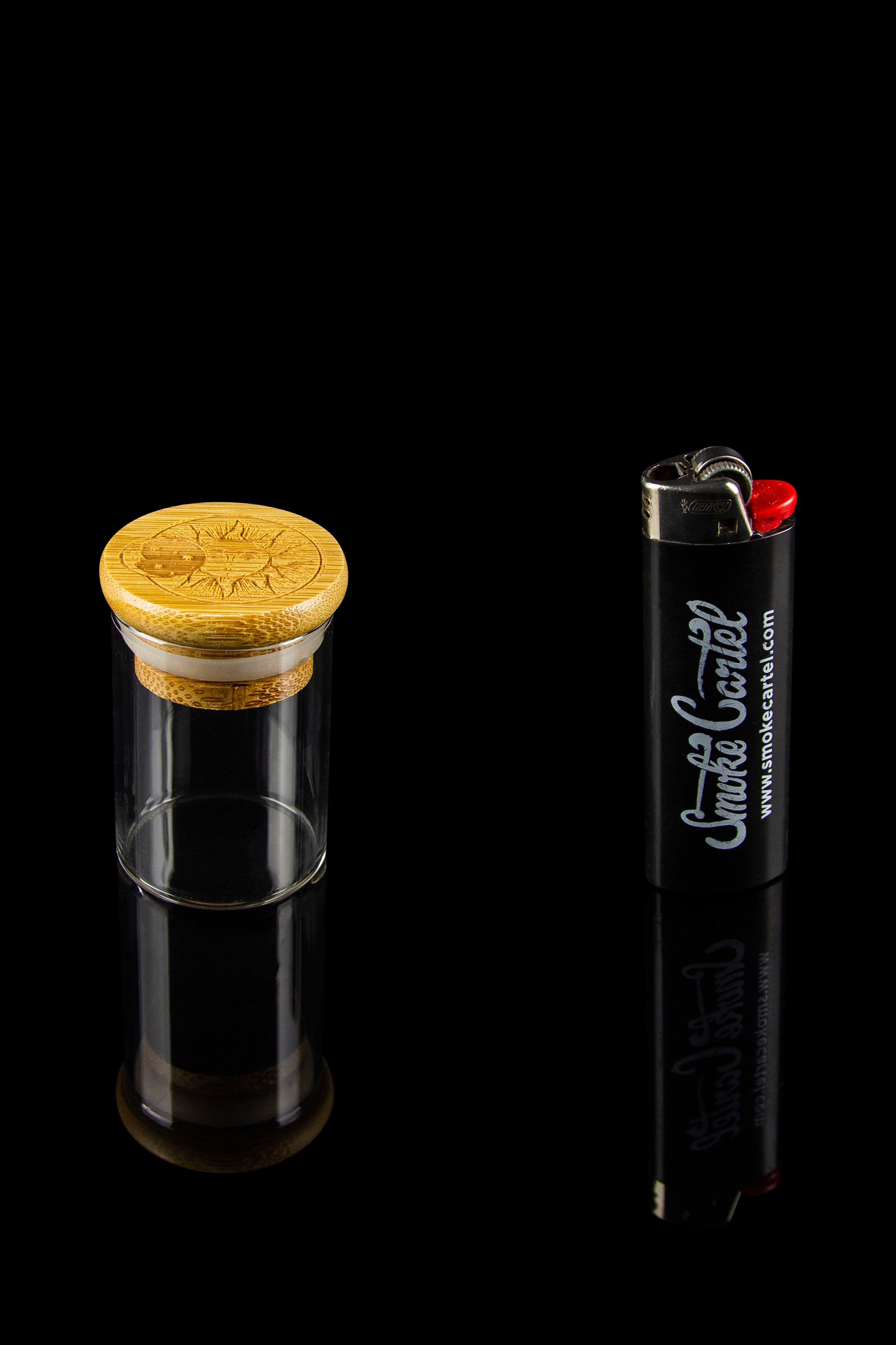 Hakuna Supply Premium Bamboo Stash Jar - Style and Function Combined
