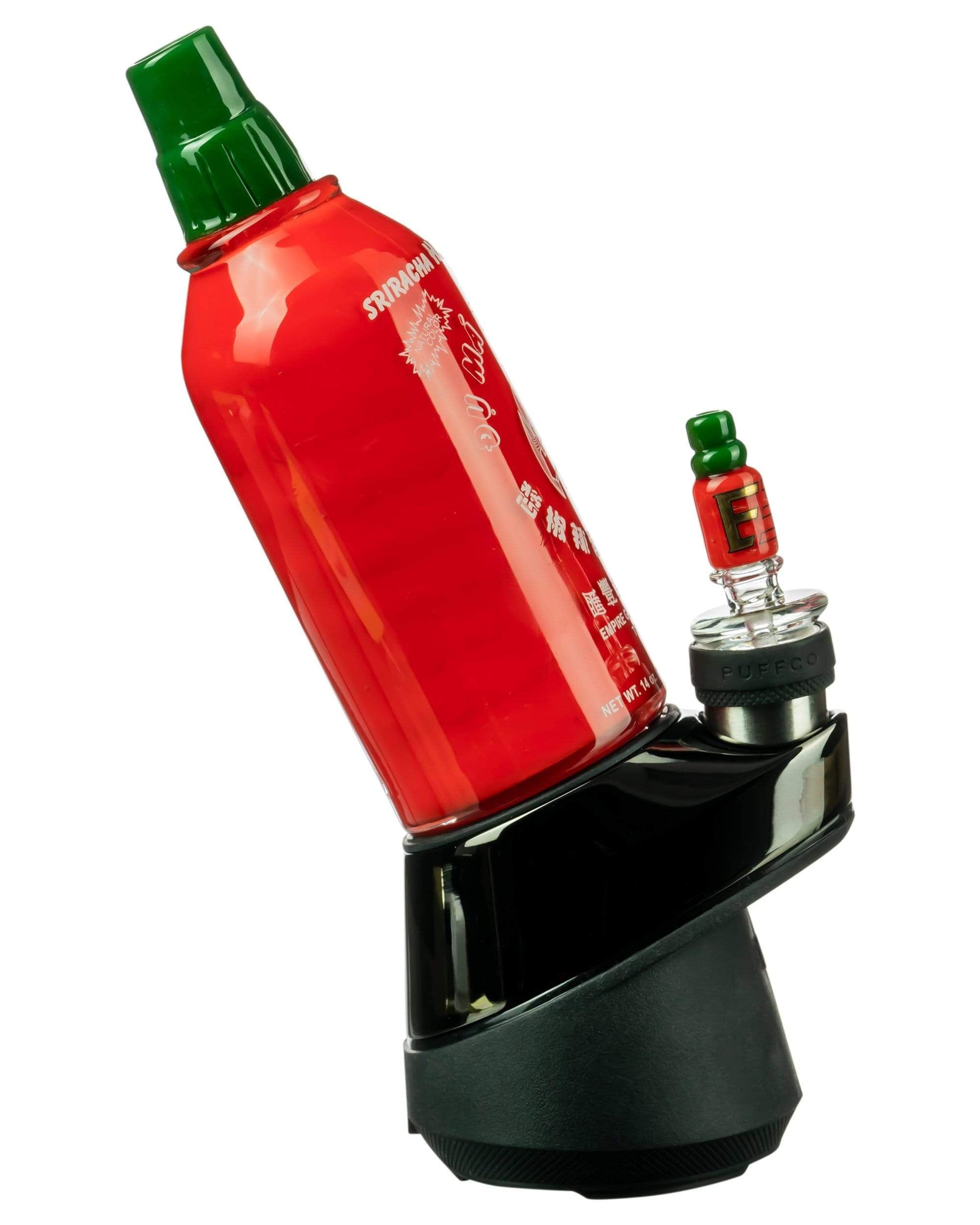 Empire Glassworks Sriracha Themed Carb Cap: A Must-Have for Puffco Peak Users