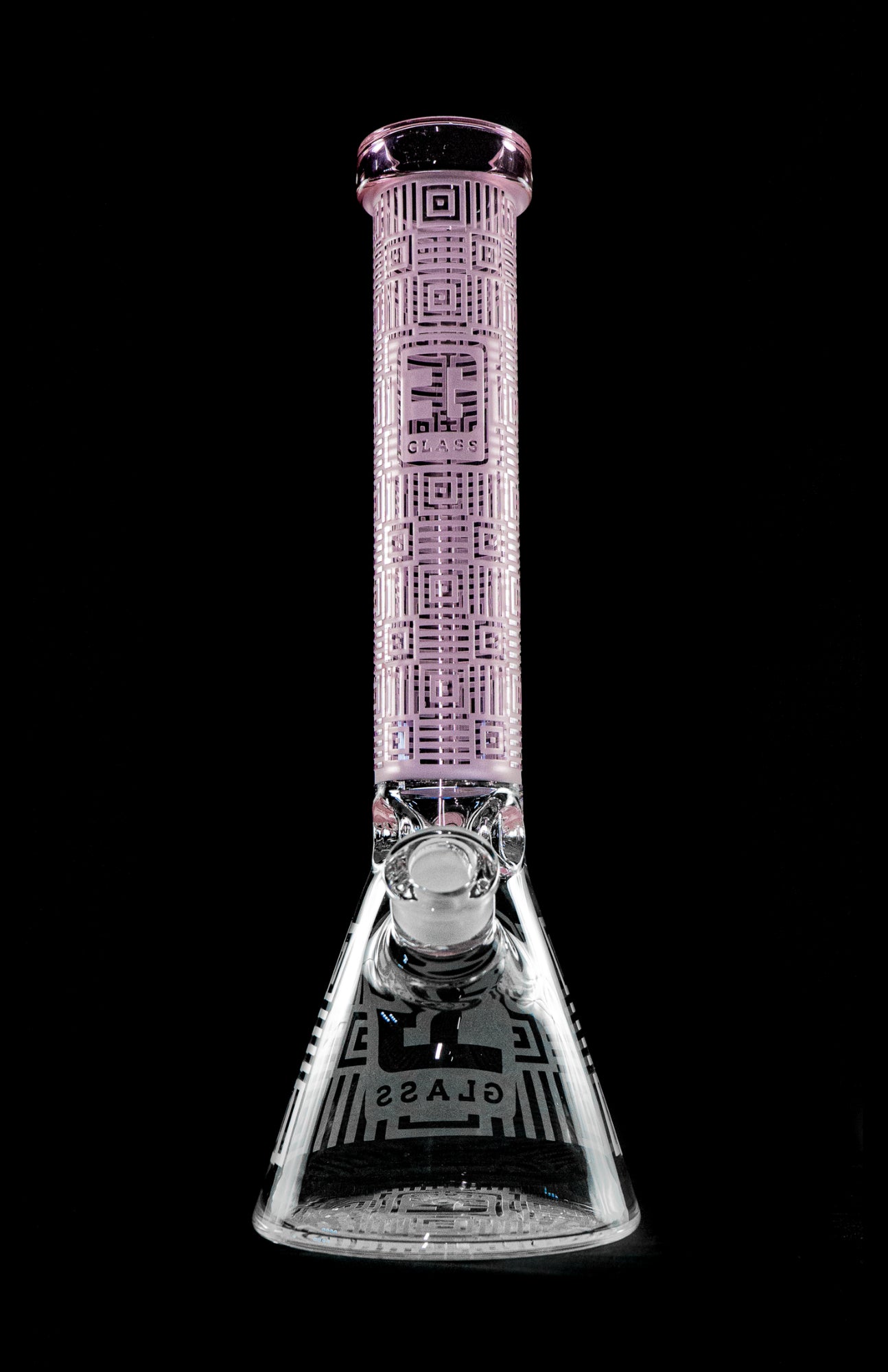 EG Glass Stunning Square Water Pipe