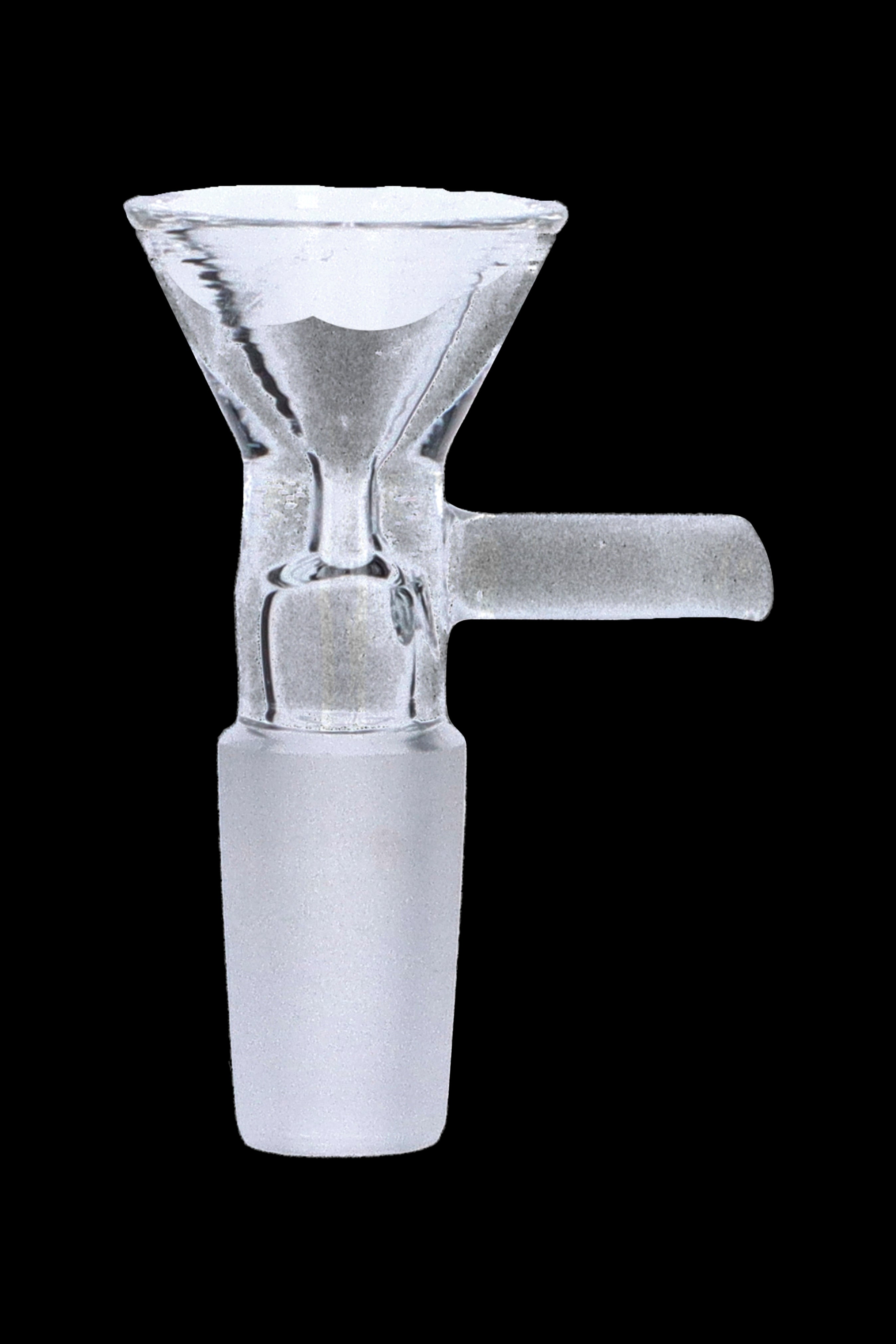 Stunning Glass Bong Bowl with Straight Handle