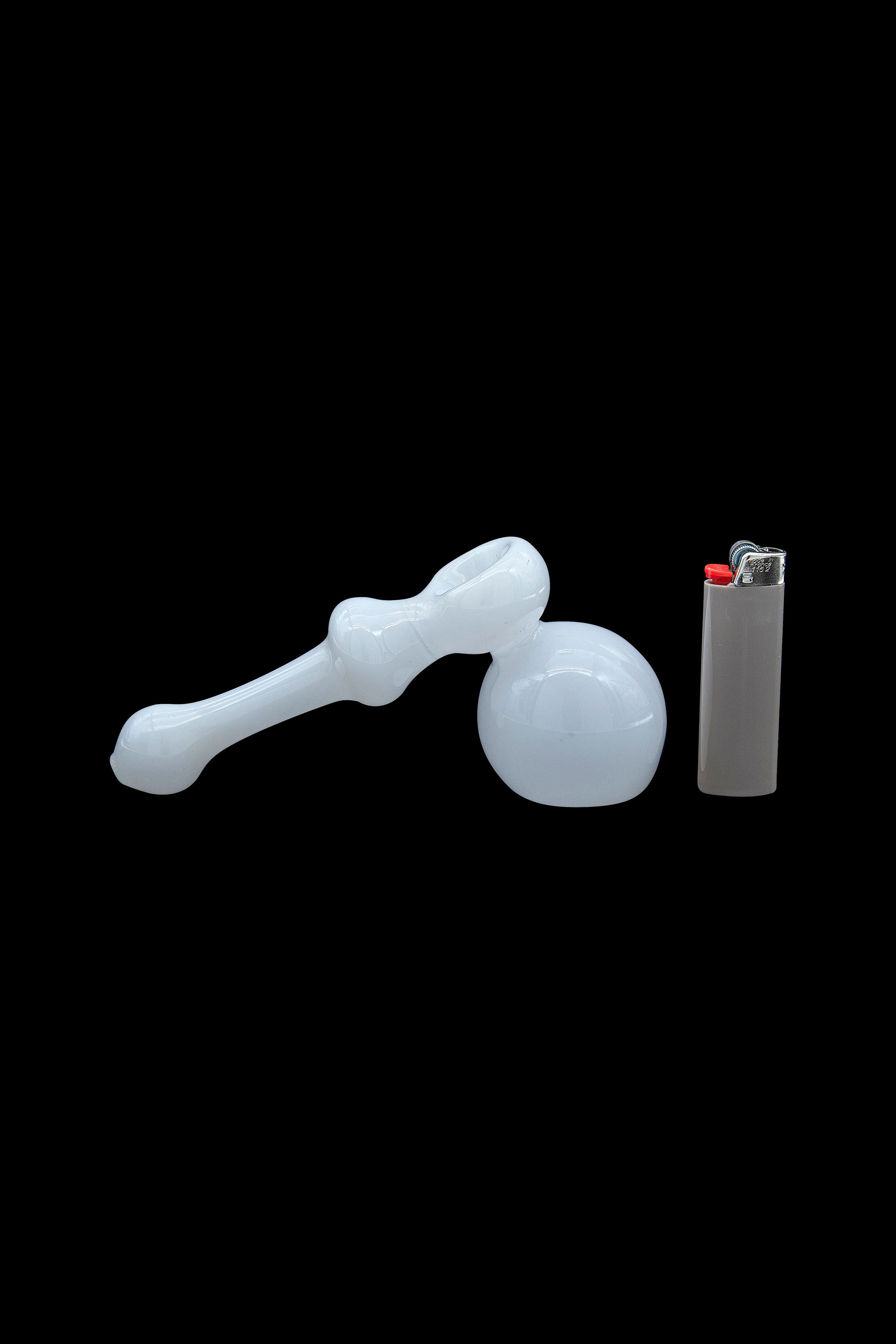 LA Pipes Ivory Hammer Hand Bubbler - The Ultimate Smoking Companion