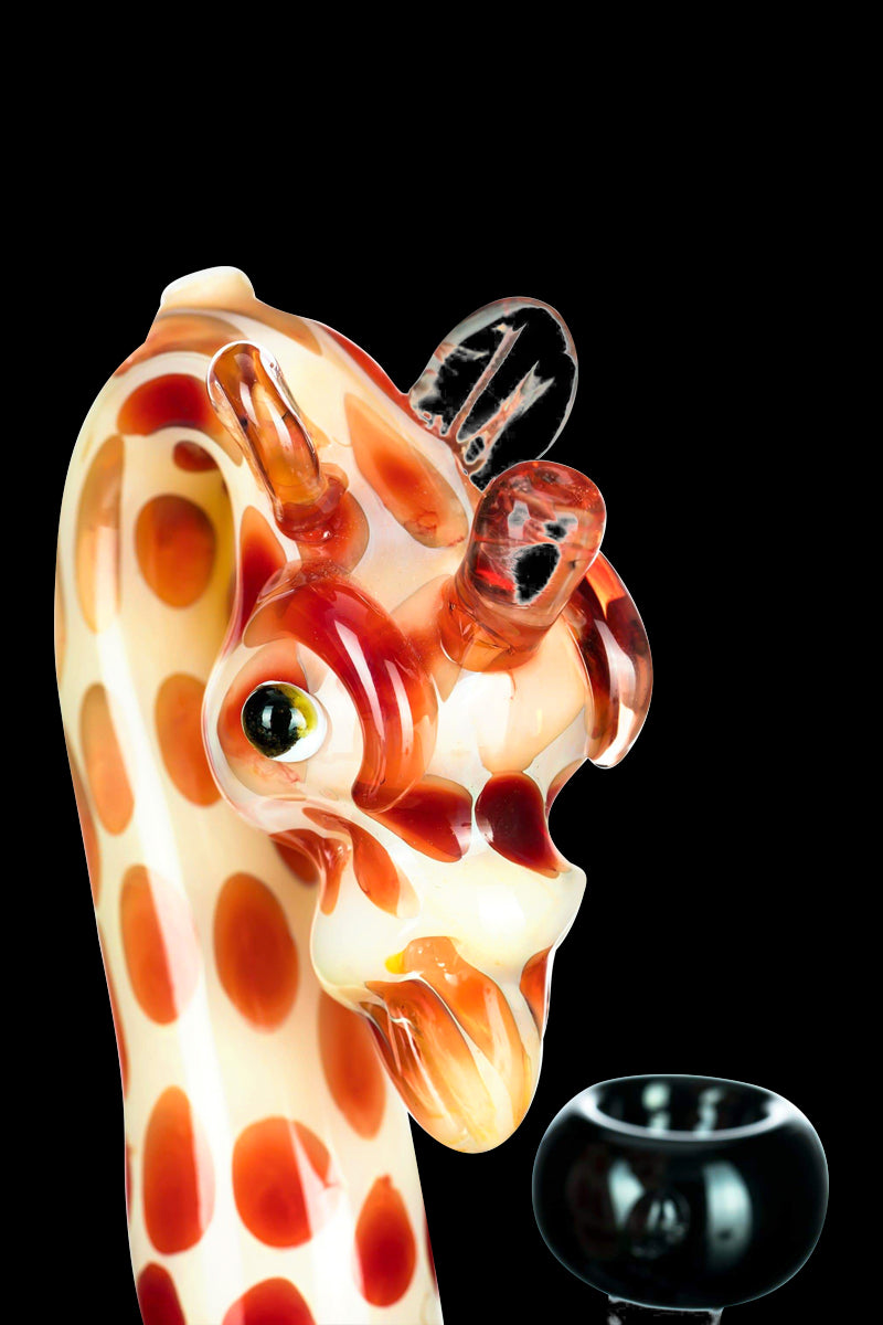 Exquisite Giraffe Neck Bong for Smoking Enthusiasts