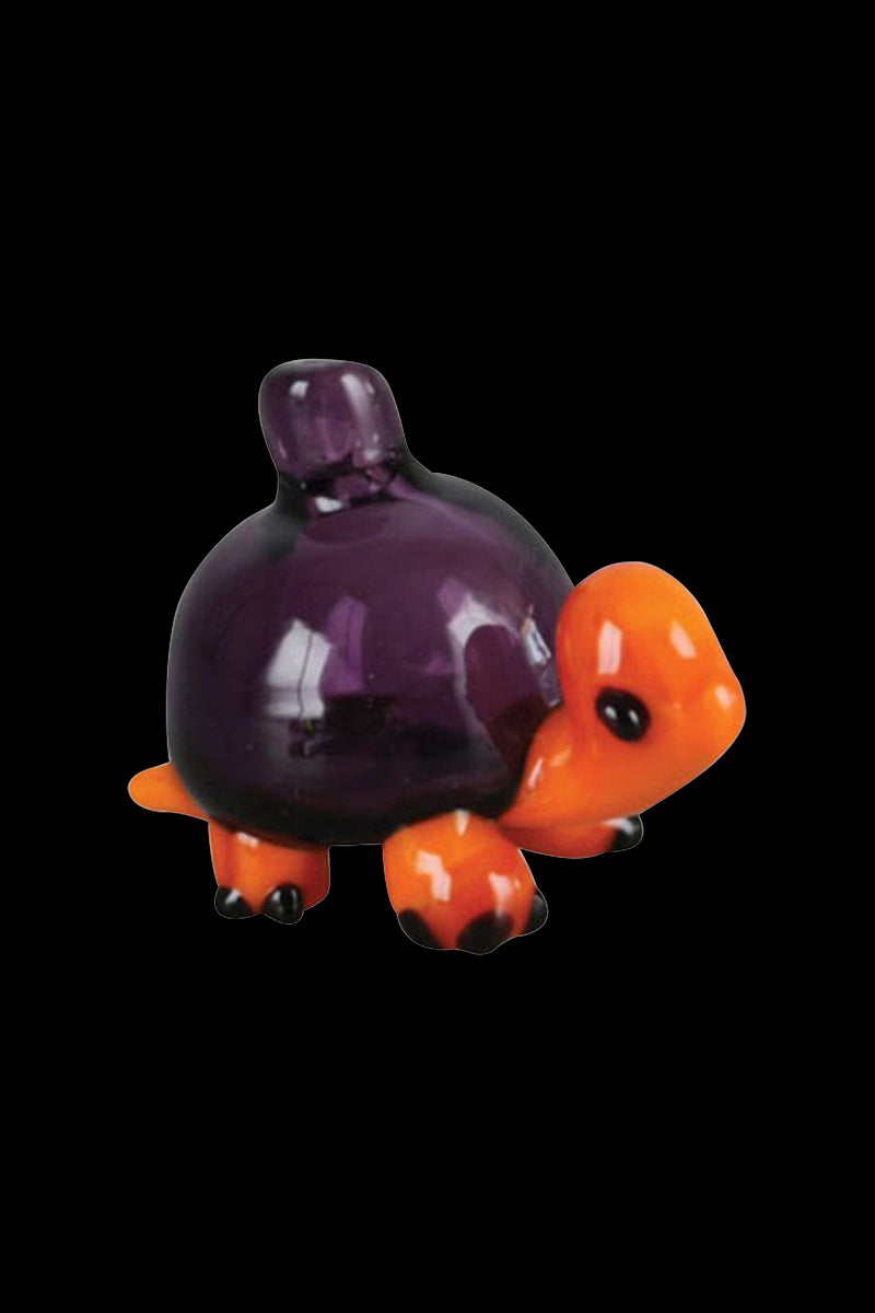 Adorable Tortoise Bubble Shell Carb Cap - Unleash Your Dabbing Fun!