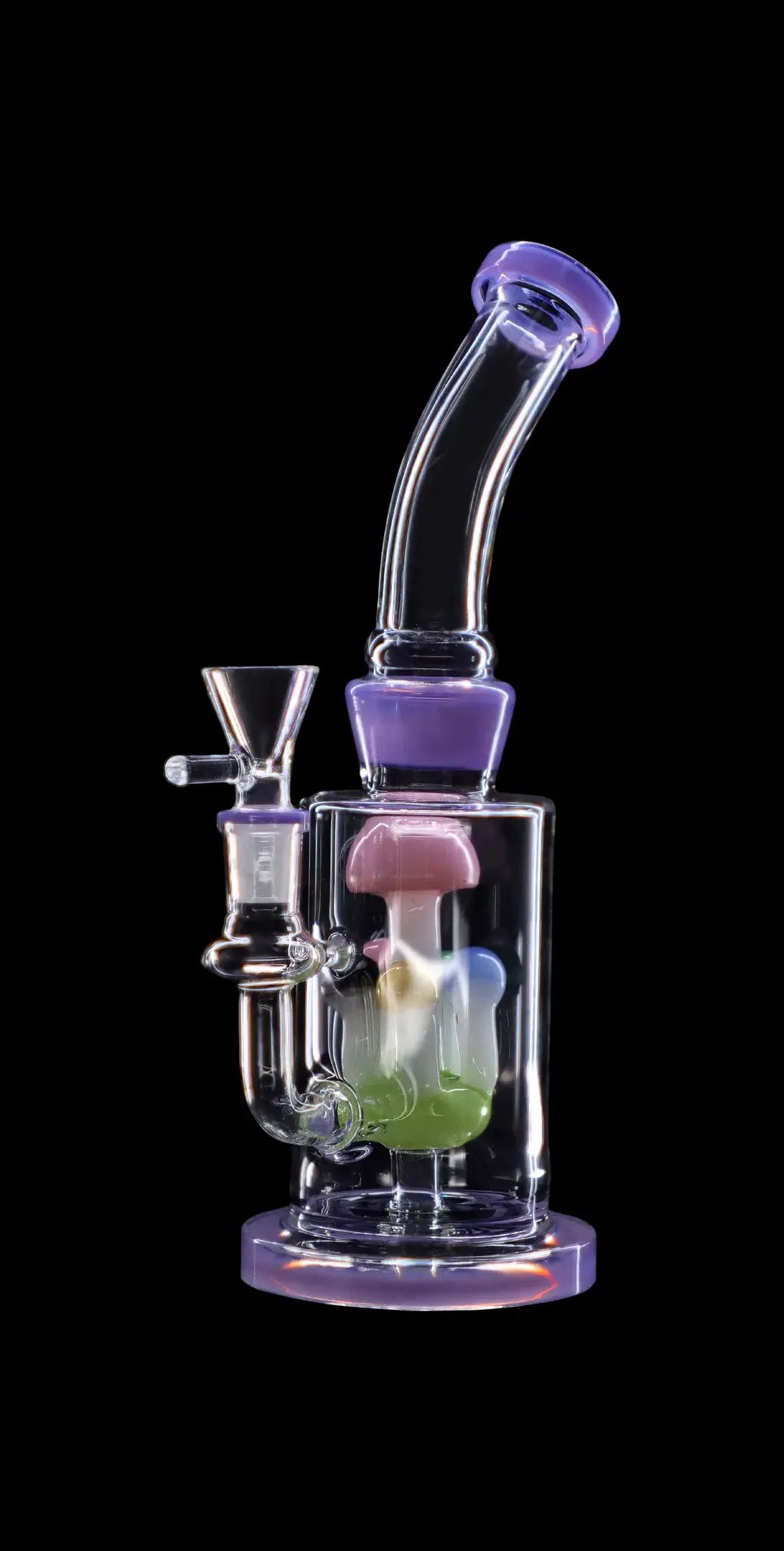 9-Inch Multi-Mushroom Perc Water Pipe: A Smoking Masterpiece