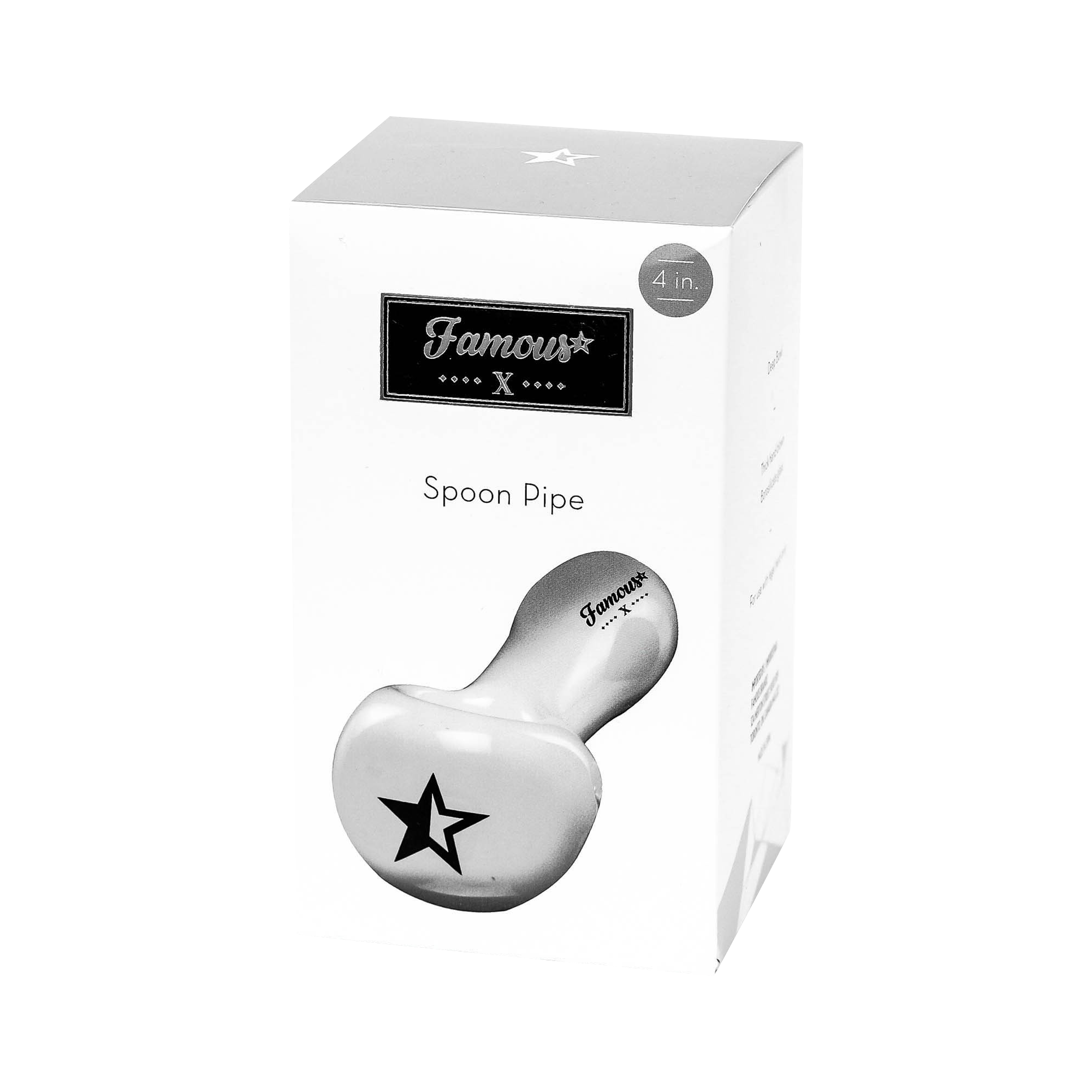 Famous X Premium Spoon Hand Pipe - Your On - the - Go Smoking Essential