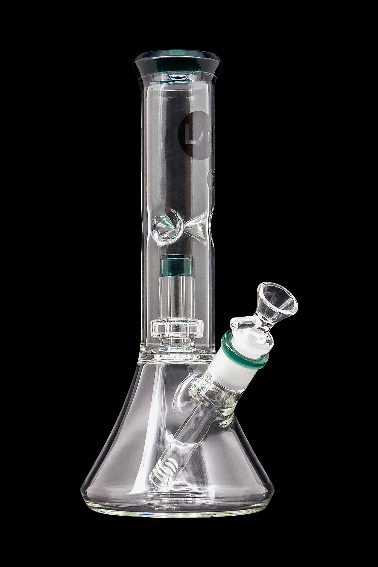 LA Pipes Beaker Bong with Showerhead Perc - The Ultimate Smoking Companion