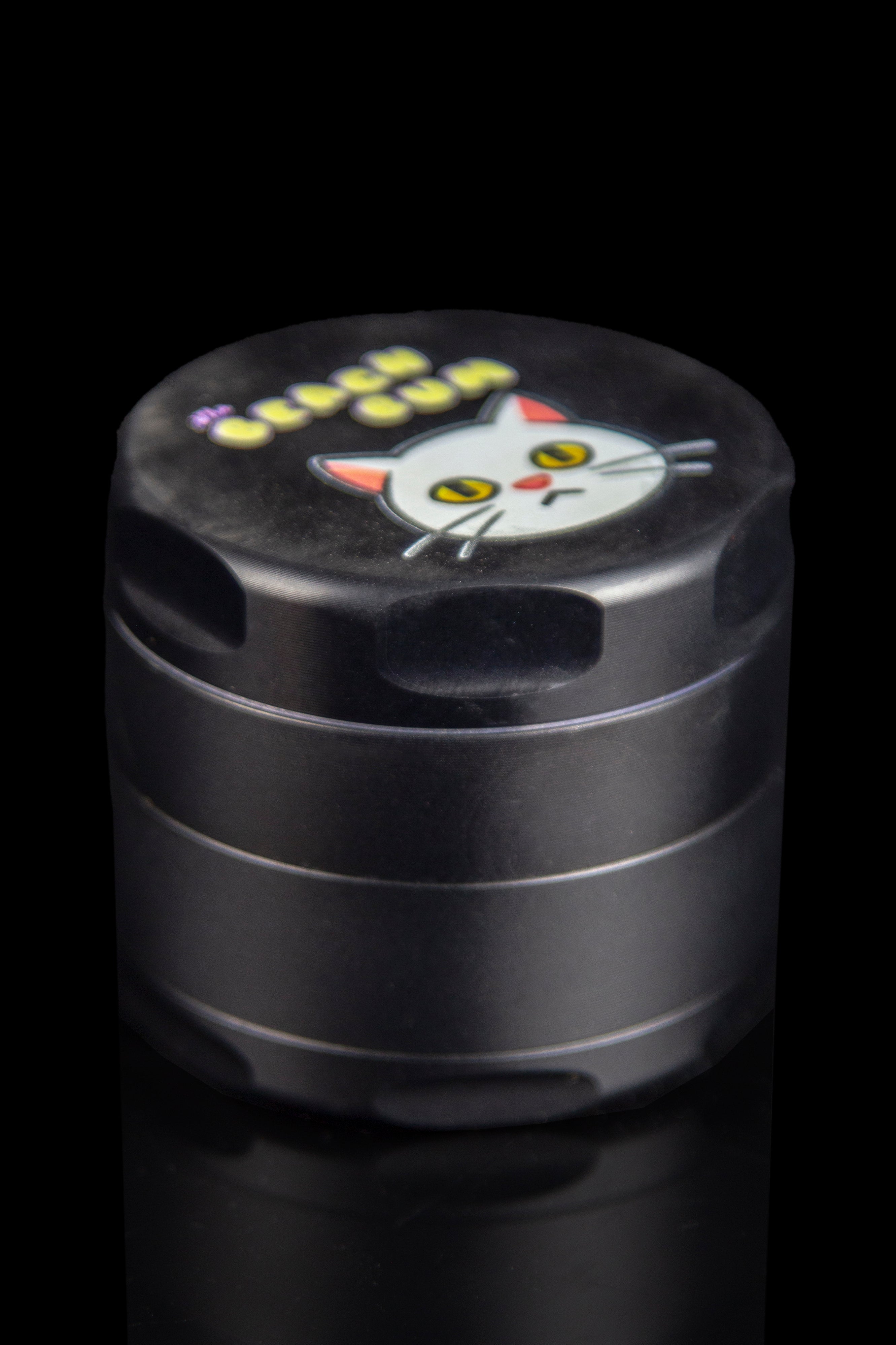 Beach Bum Black Cat 4-Piece Herb Grinder