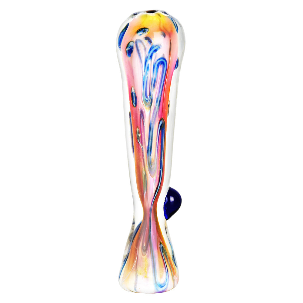 Exquisite Fumed Tropical Sunset Glass Taster - Your Ultimate Smoking Companion