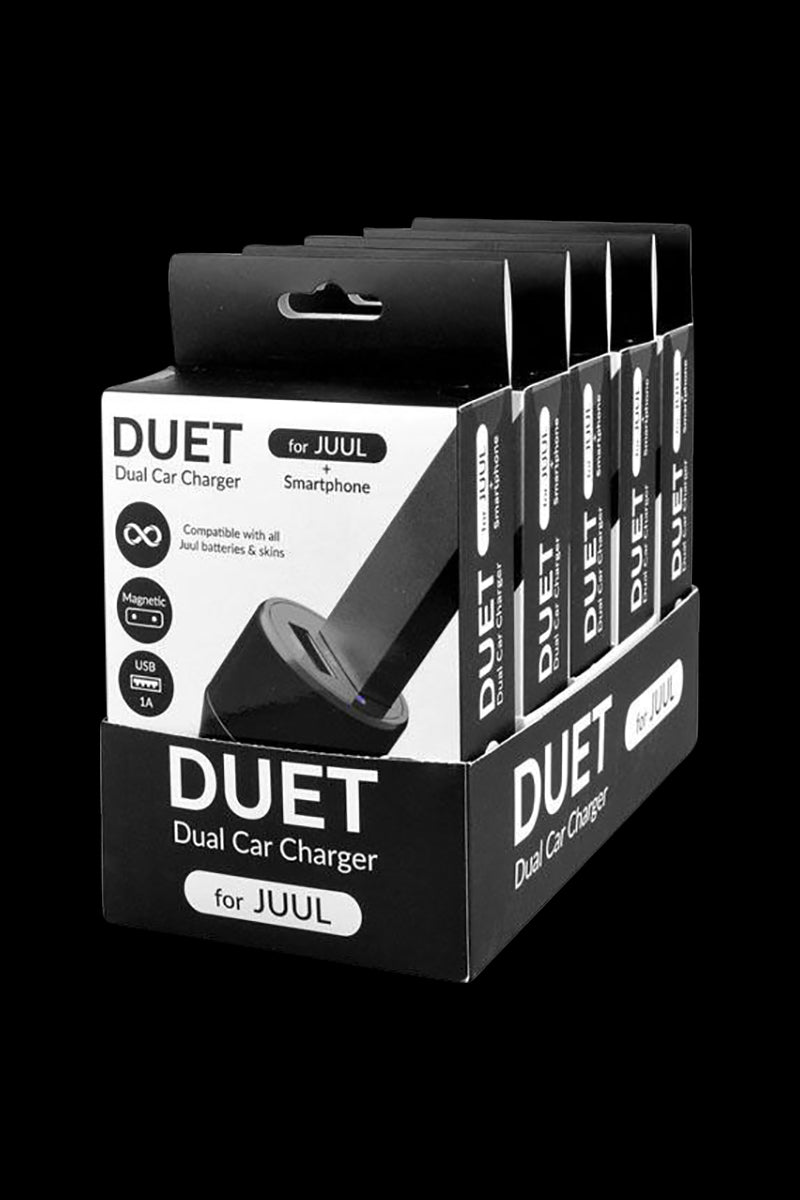 DUET Dual Car Charger Bundle - 5 Pack Deal