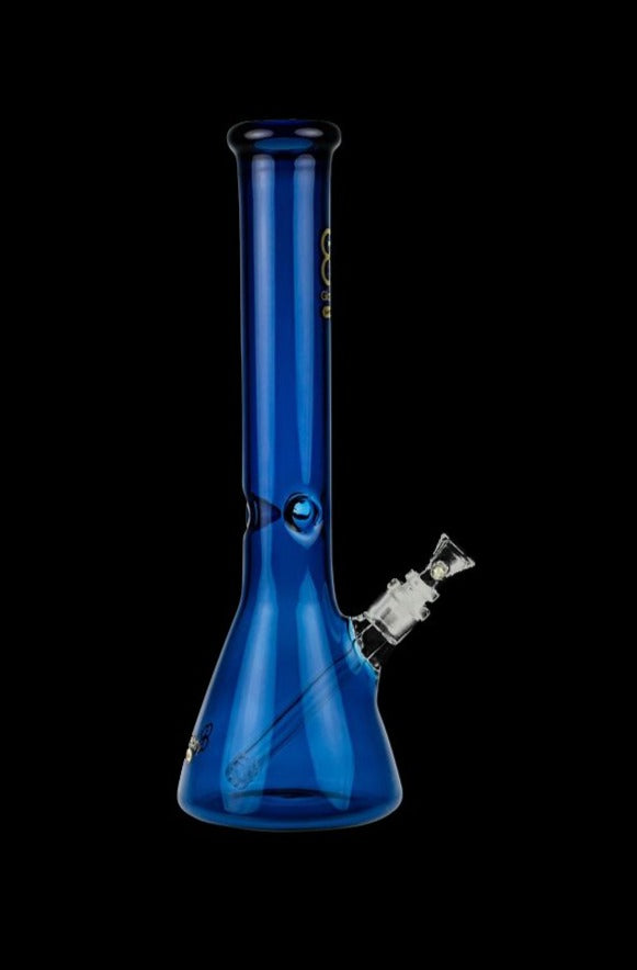 Grasscity's Stunning Limited Edition Cobalt Blue Beaker Ice Bong - Grab Yours Now!