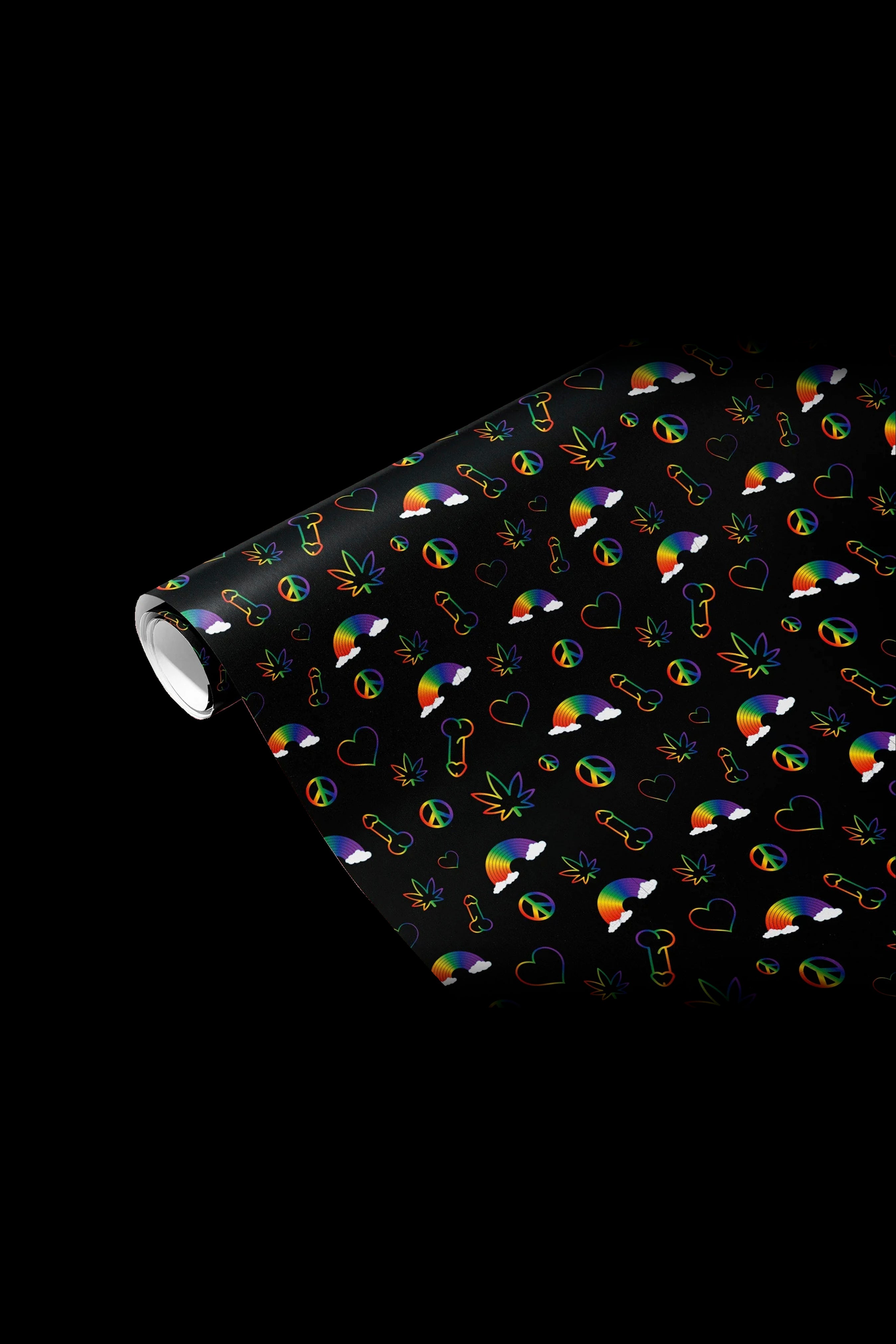 KushKards Wrapping Paper - 3 Pack: Perfect for Stoner Gifts!