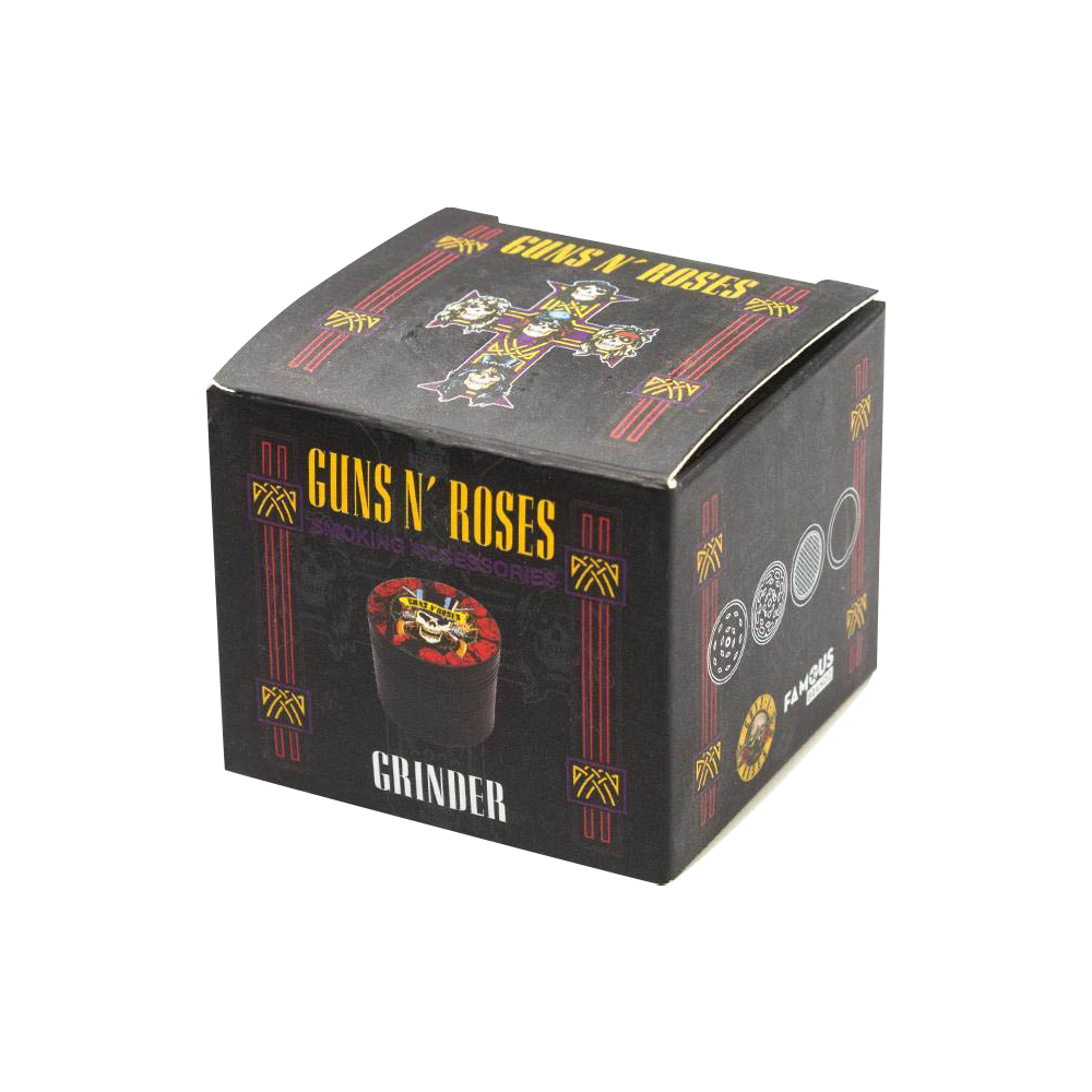 Guns N' Roses Skulls & Pistols Premium 4-Piece Herb Grinder